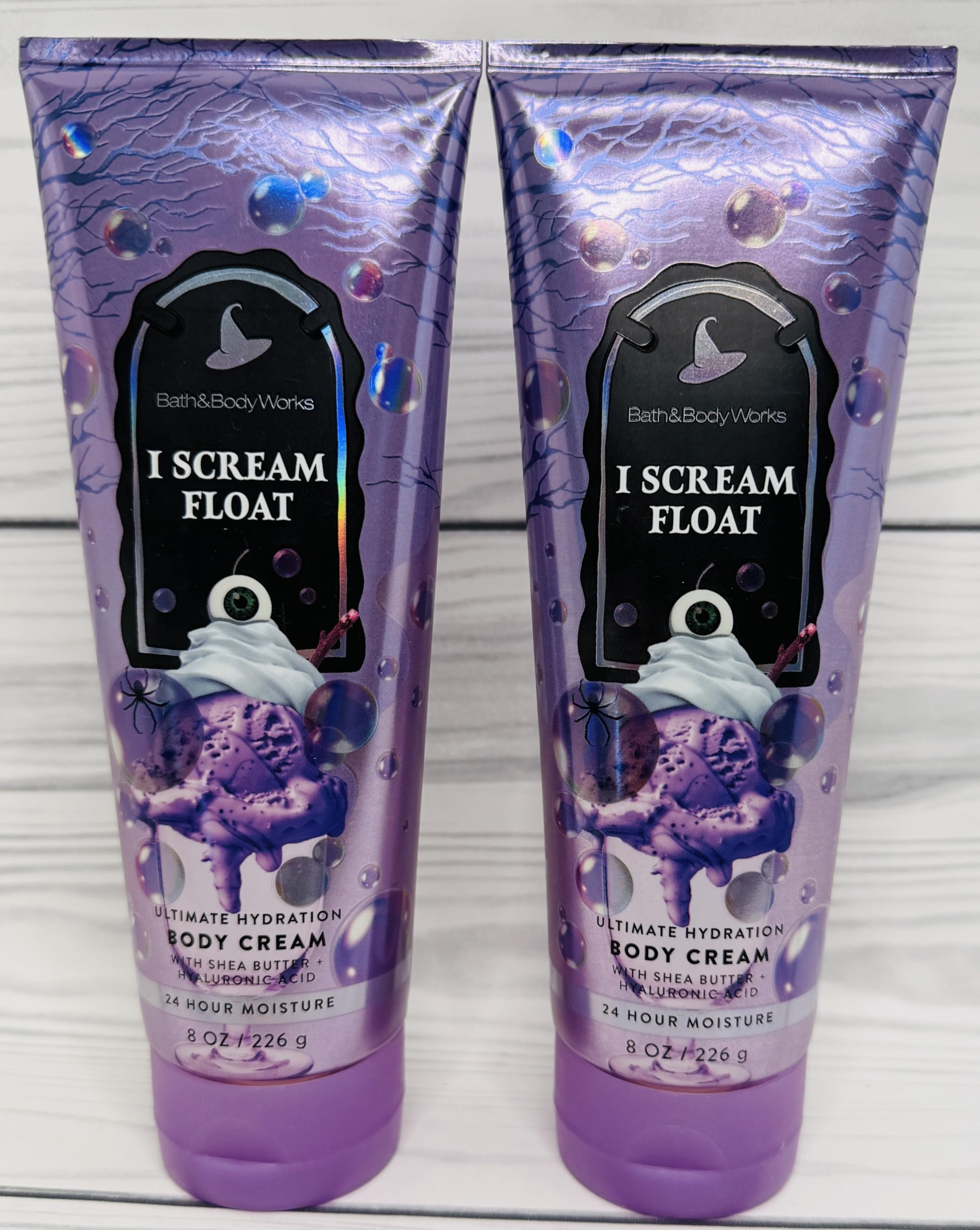 Bath & Body Works I Scream Float Ultimate Hydration Body Cream 8 Ounces Pack of 2