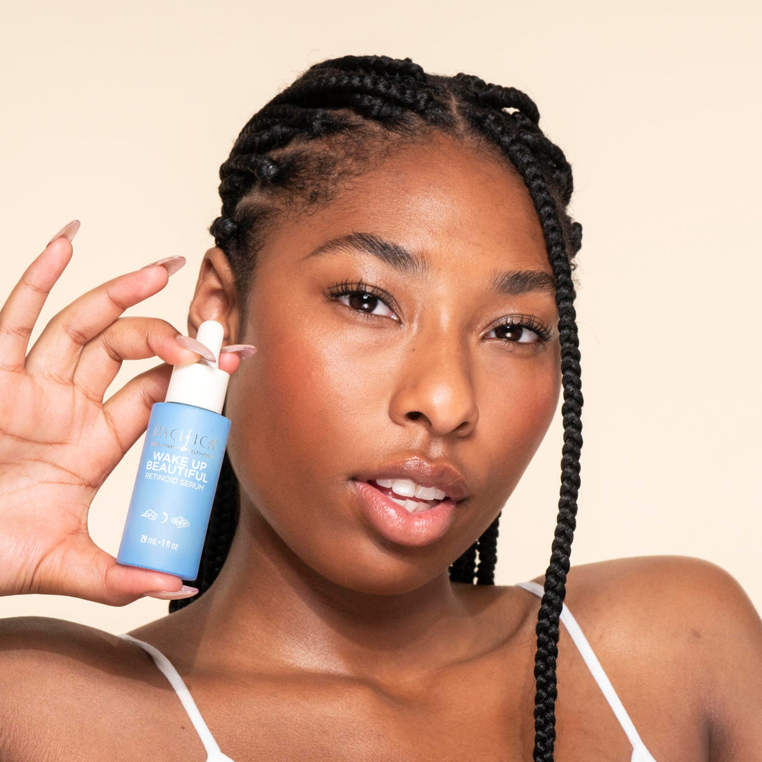 Pacifica Beauty | Wake Up Beautiful Overnight Retinoid Serum | For Fine Lines & Wrinkles, Dark Spots, and Uneven Skin Tone | Petroleum-Free | For Aging Skin | Clean Skincare | Vegan + Cruelty Free