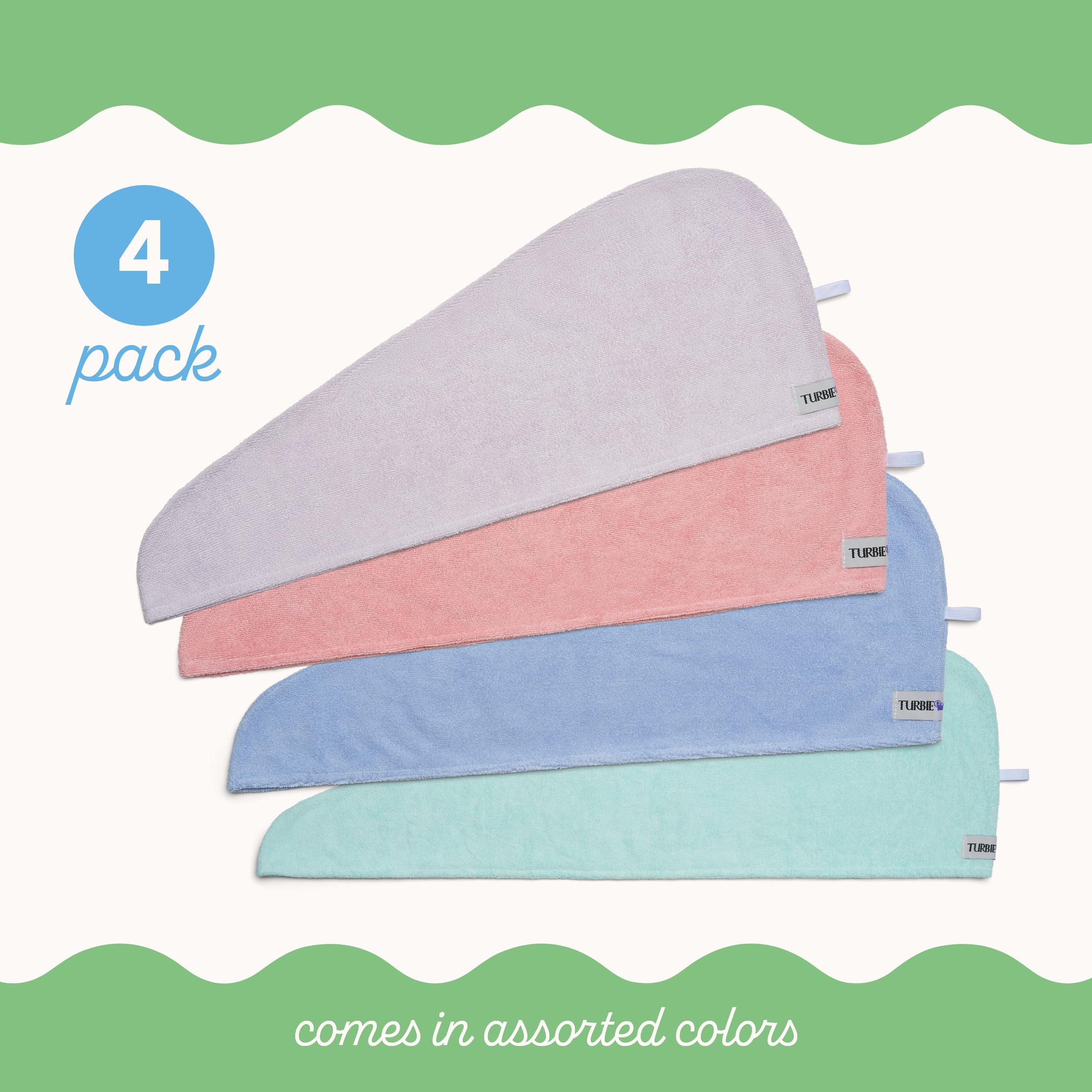 Turbie Twist Microfiber 4 pack