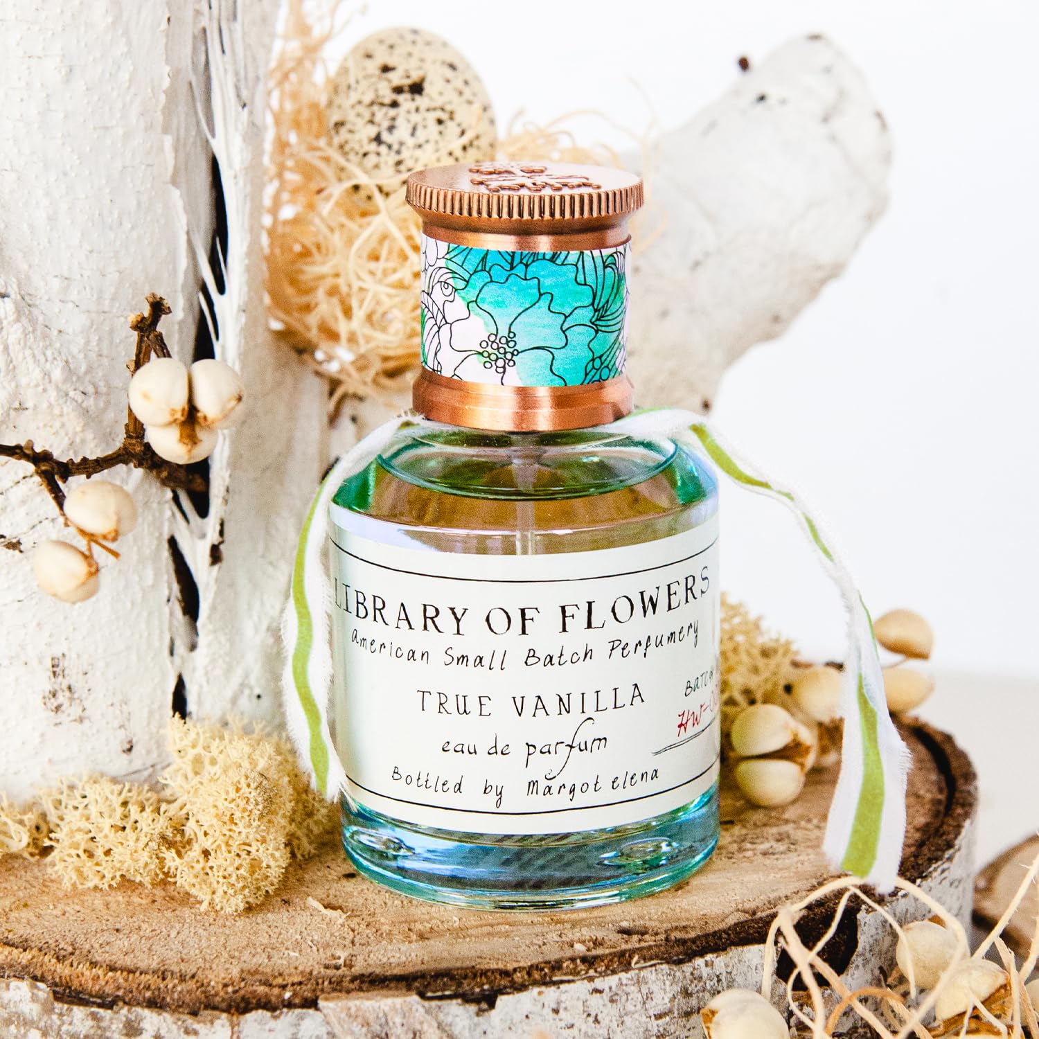 Library of Flowers Eau de Parfum-True Vanilla
