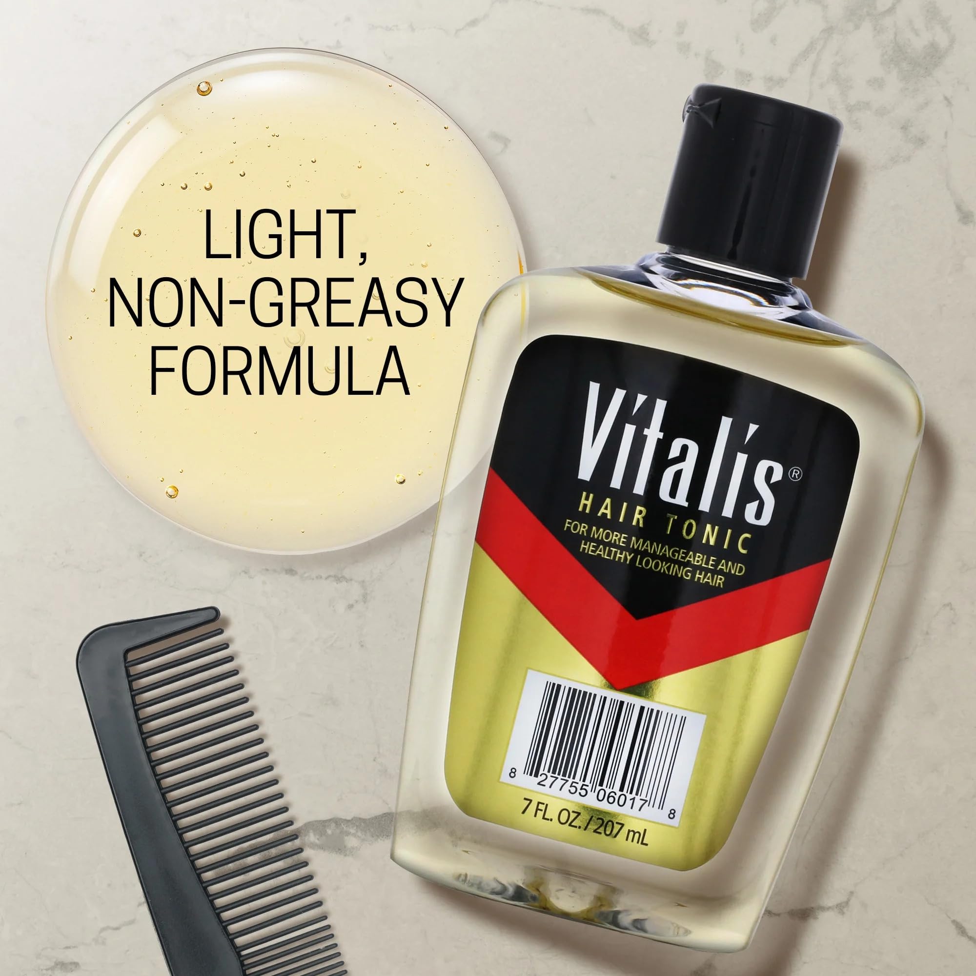 Vitalis Hair Tonic 7oz With V7 (3 Pack)