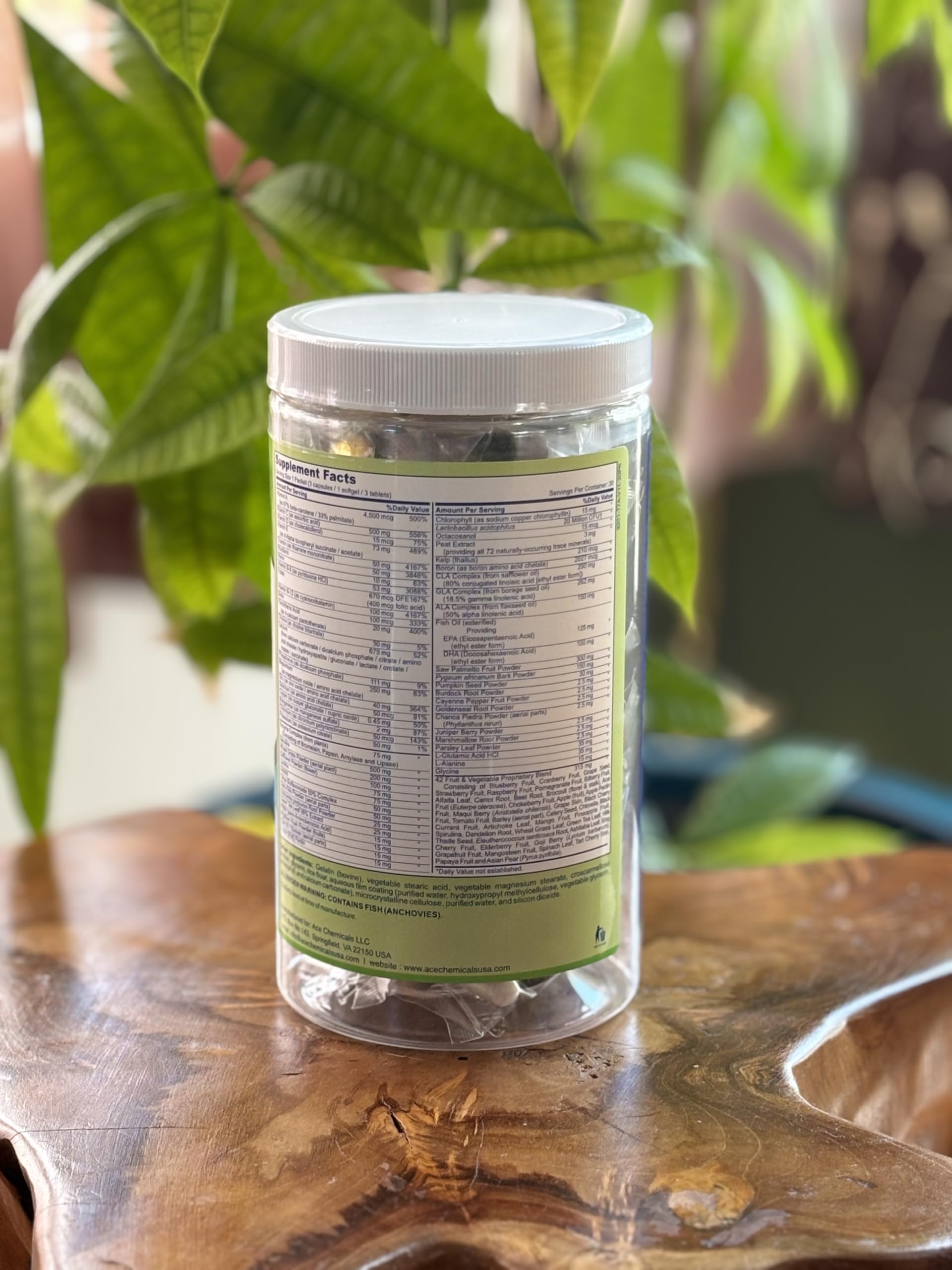 Nature's Aid Holistic Wellness Men's 7 Daily Multivitamins for Energy, Focus & Performance. Vitamin & Mineral Complex with a Food-Based Blend & Herbal Extracts.