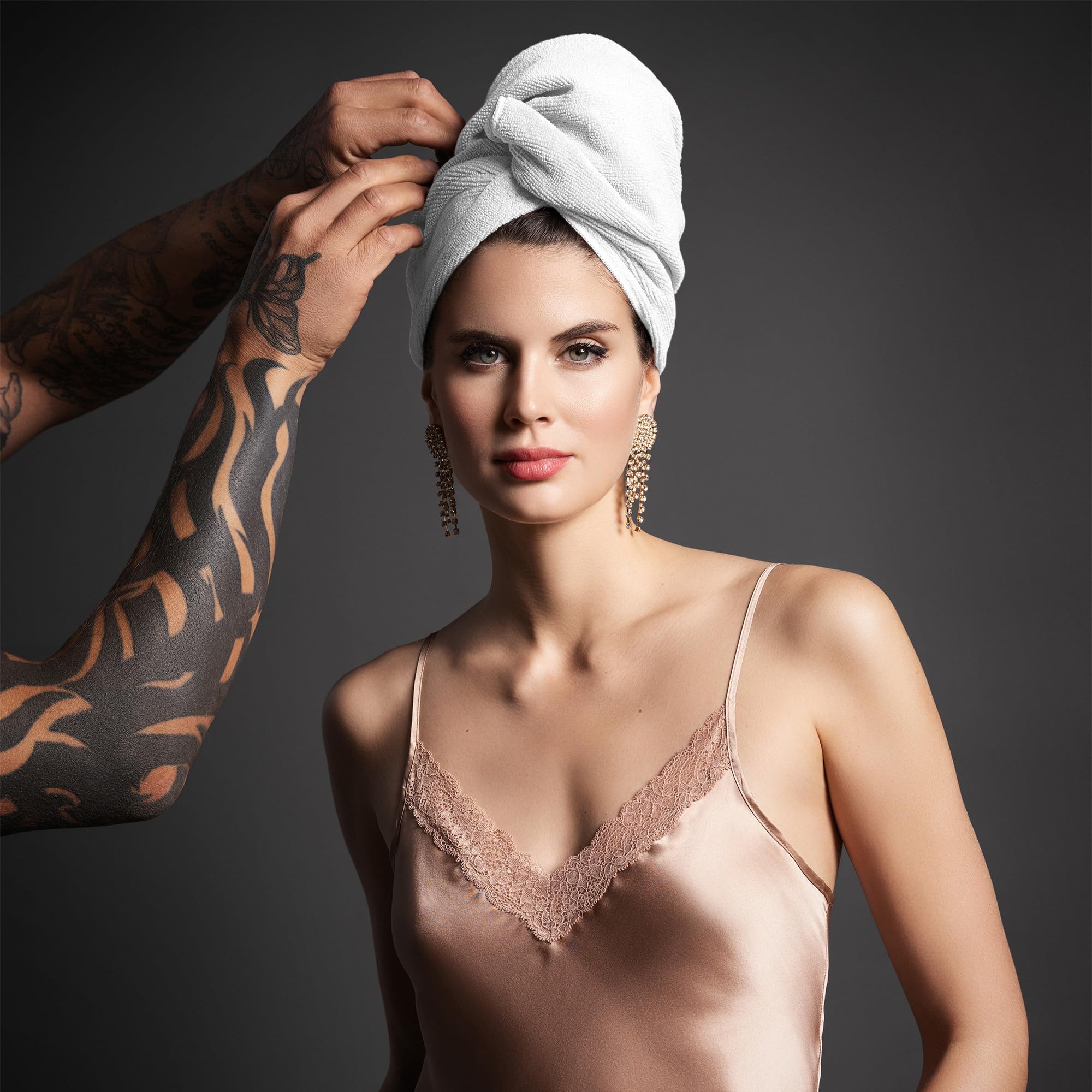 Softees Towels with Duraguard, White, 10pk