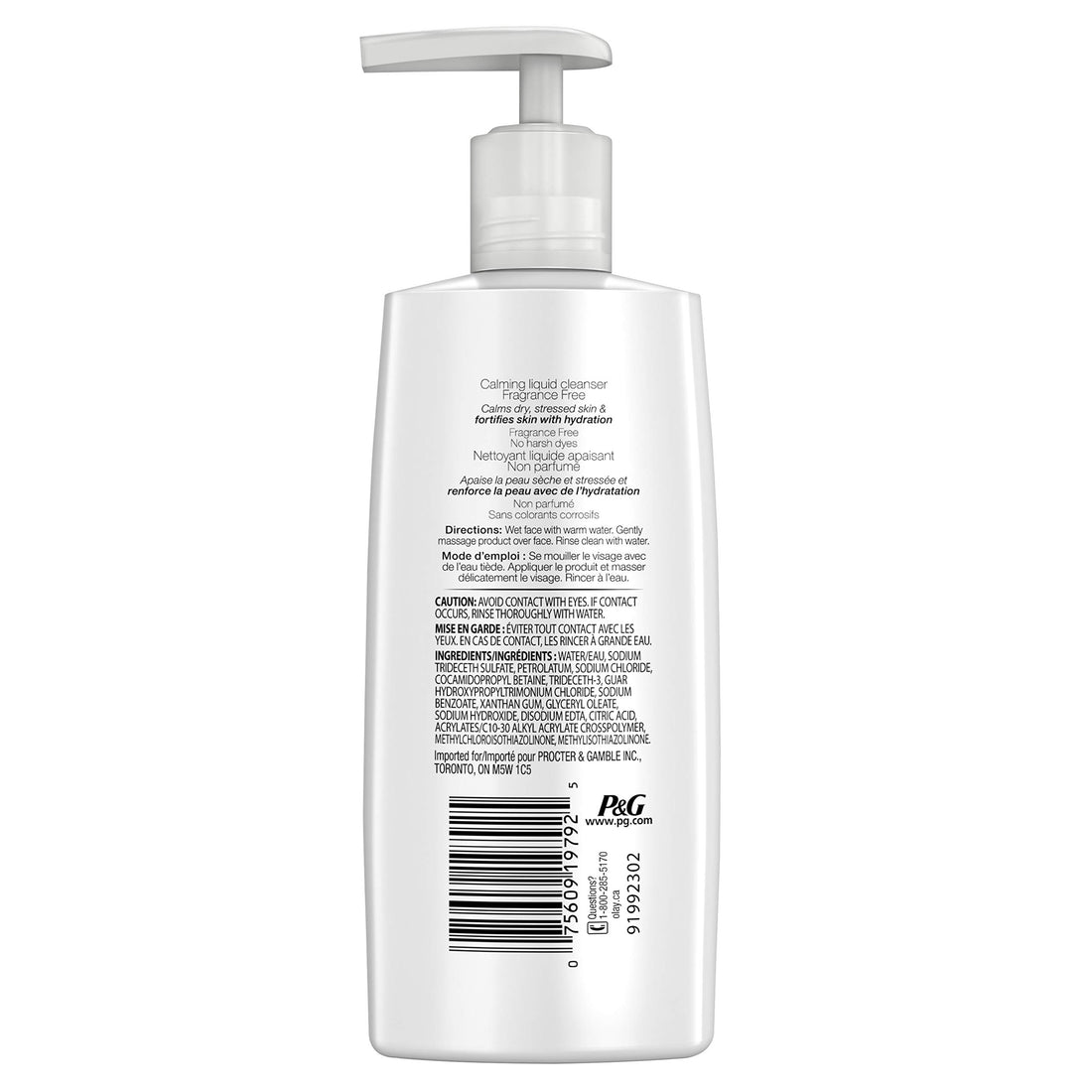 Olay Sensitive Calming Liquid Cleanser Fragrance Free 6.7 Ounce (200ml)