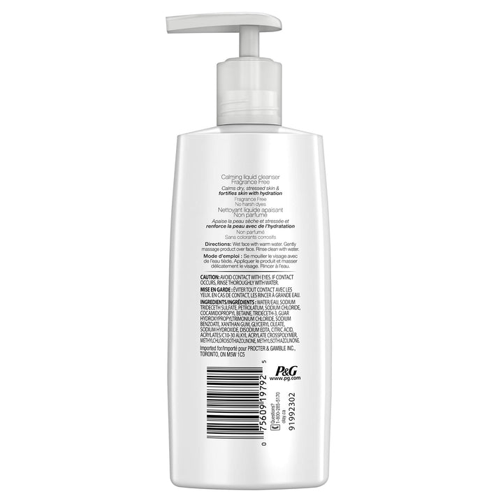 Olay Sensitive Calming Liquid Cleanser Fragrance Free 6.7 Ounce (200ml)