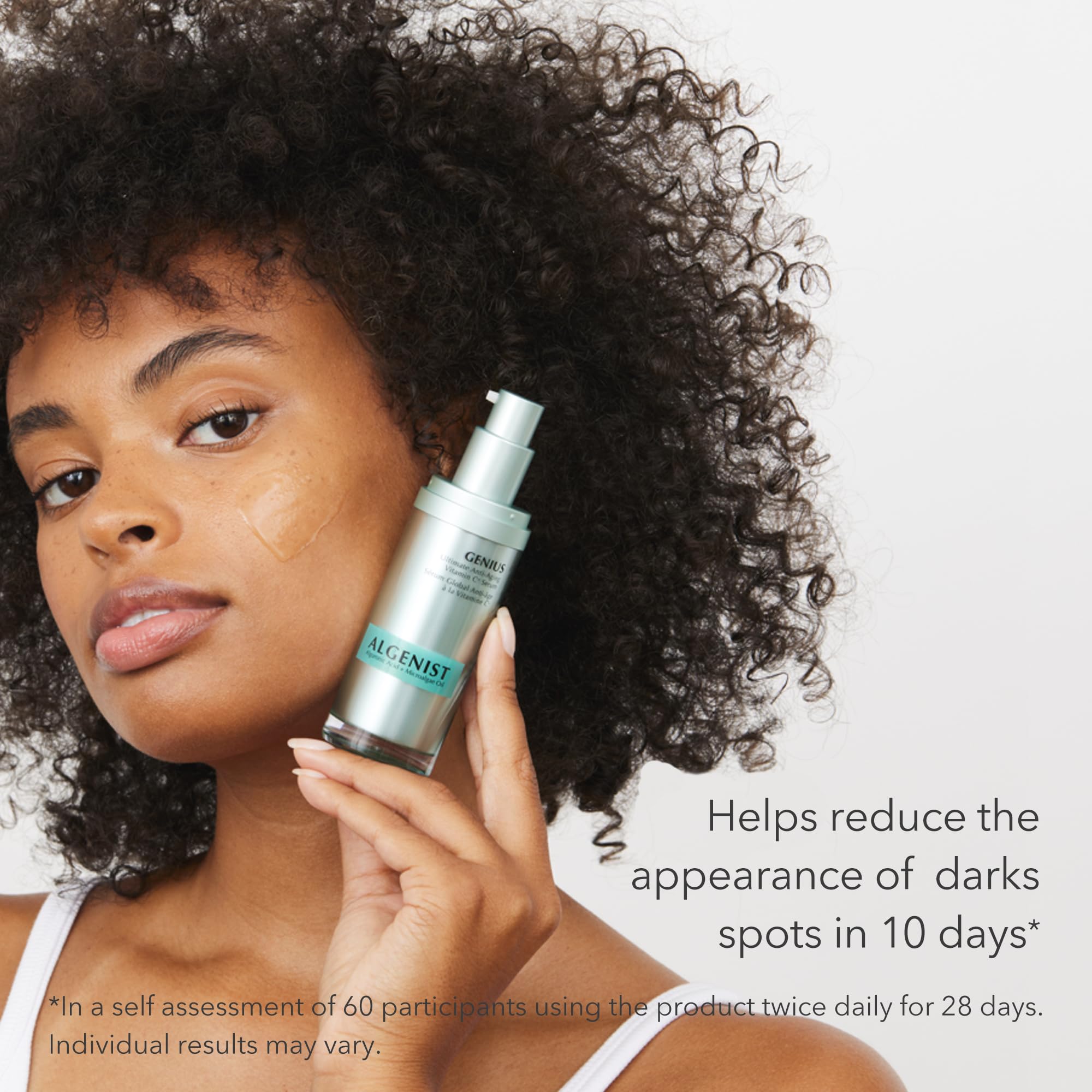 Algenist Genius Ultimate Anti-Aging Vitamin C Serum for Women, 1 Ounce