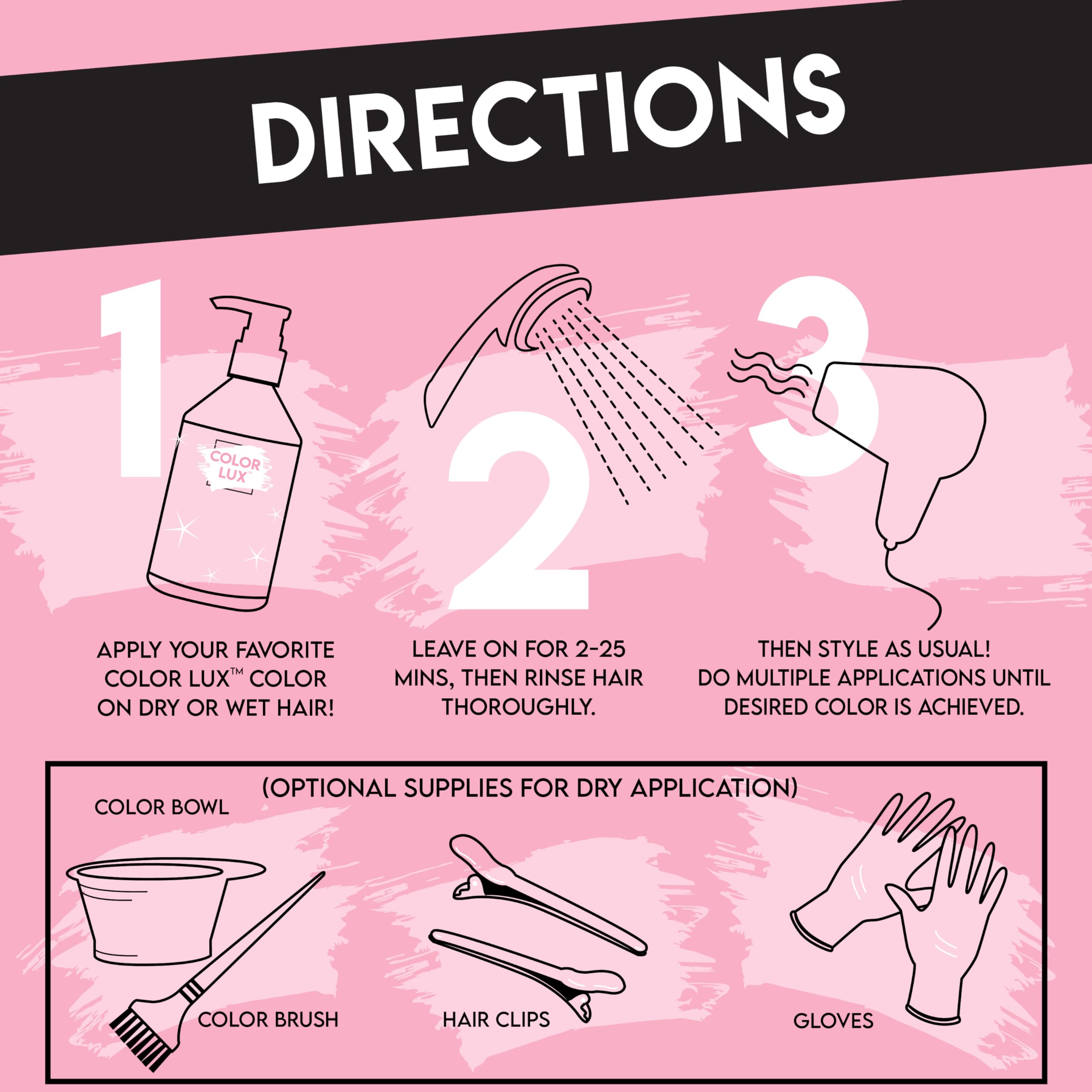 Color Lux Color Cleansing Conditioner, Copper, 3-in-1 Color Depositing Formula, Vegan, Sulfate-Free, Paraben-Free, 8.25 oz