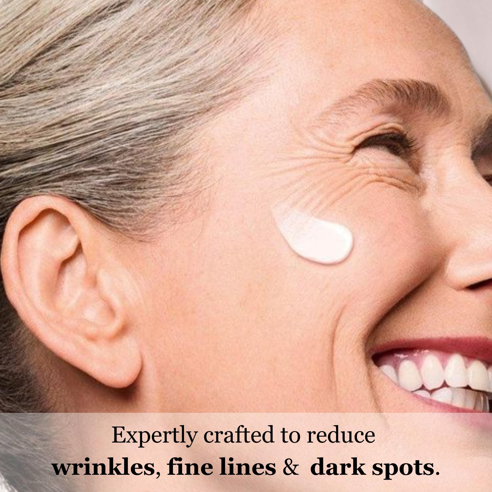 mivida Advanced Retinol Cream for Face & Neck | 6-in-1 Anti-Aging Moisturizer with Collagen, Hyaluronic Acid, Vitamin C & E | Firming, Hydrating, Wrinkle-Reducing | Daily Face Cream - 1.7 fl oz