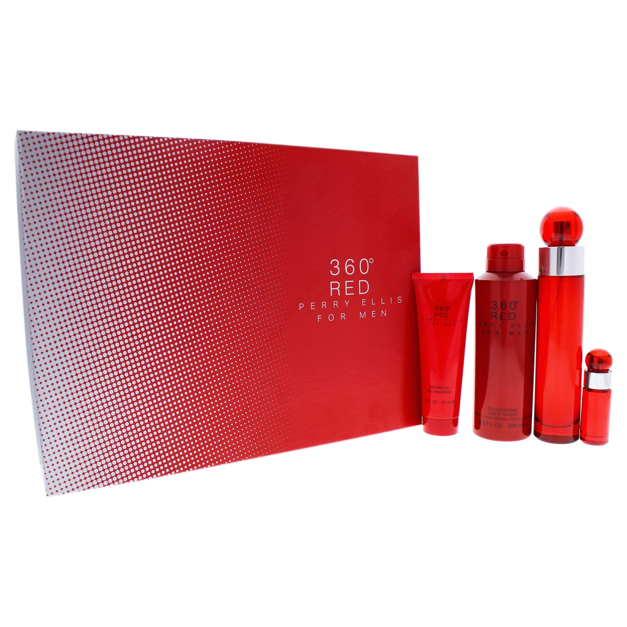 Perry Ellis 360 Red, 4 Count