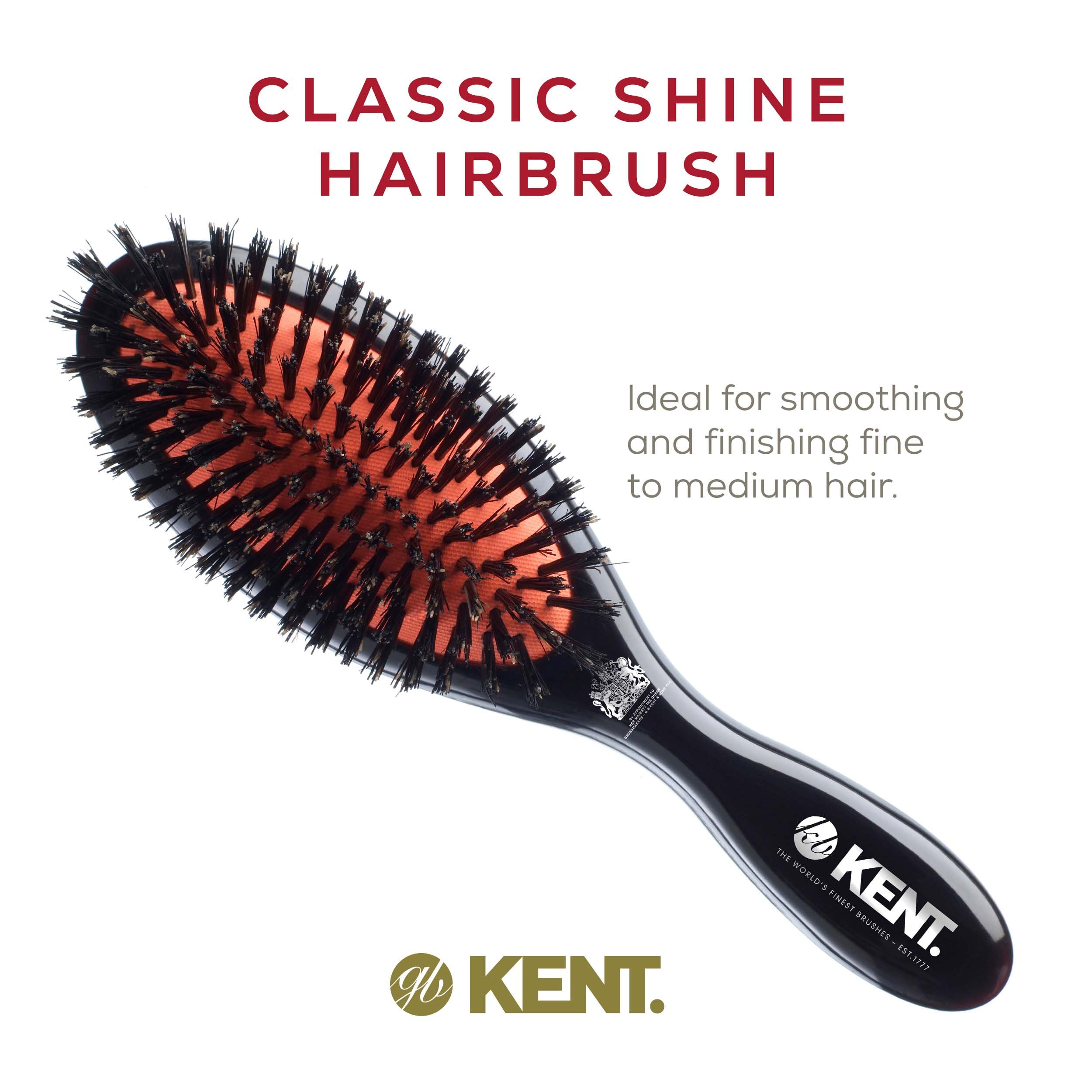 Kent CSFM Ruby Pure Brislte Medium Dressing & Styling Premium Brush
