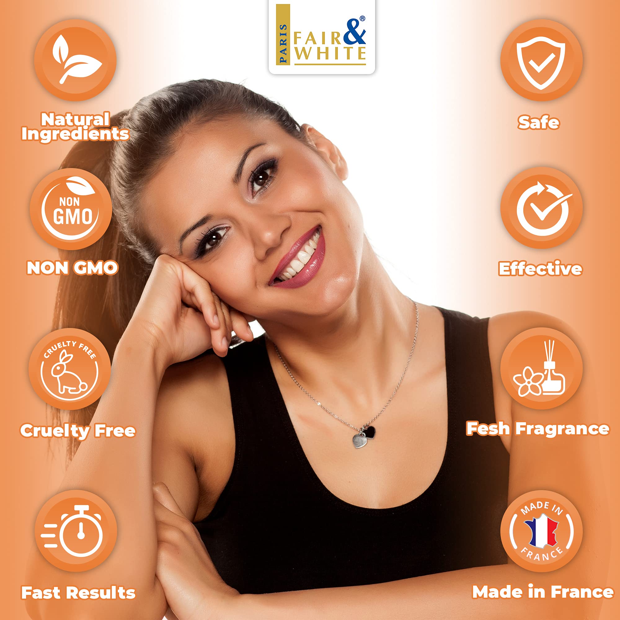 Fair and White Savon Carrot Exfoliating Soap