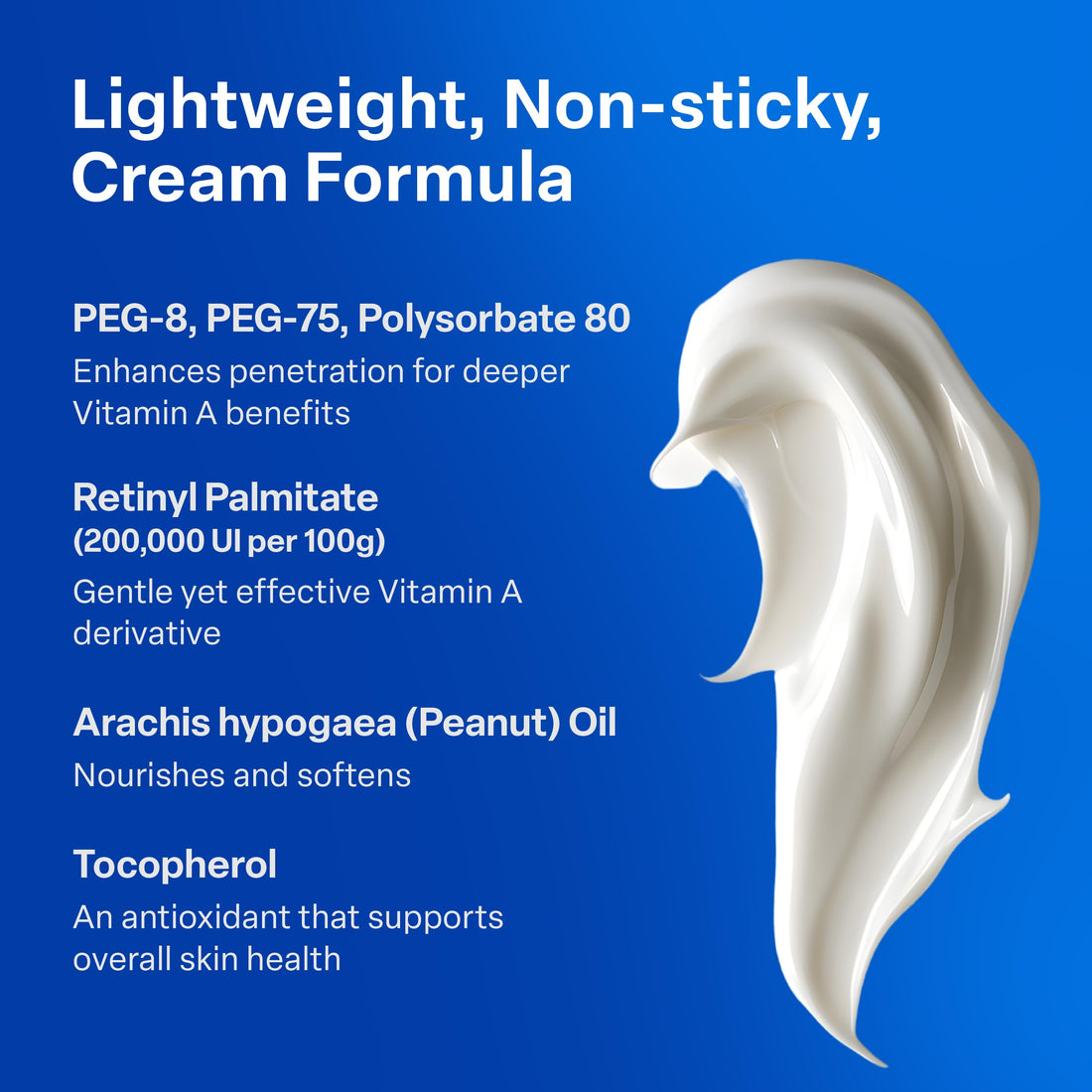 A313 French Pharmacy Vitamin A (Retinoids) Lightweight Face Cream for Anti-Aging, Reduce Wrinkles, Prevents Acne Breakouts, and Hyperpigmentation - Skincare for Smooth, Radiant Skin - 50g Cream