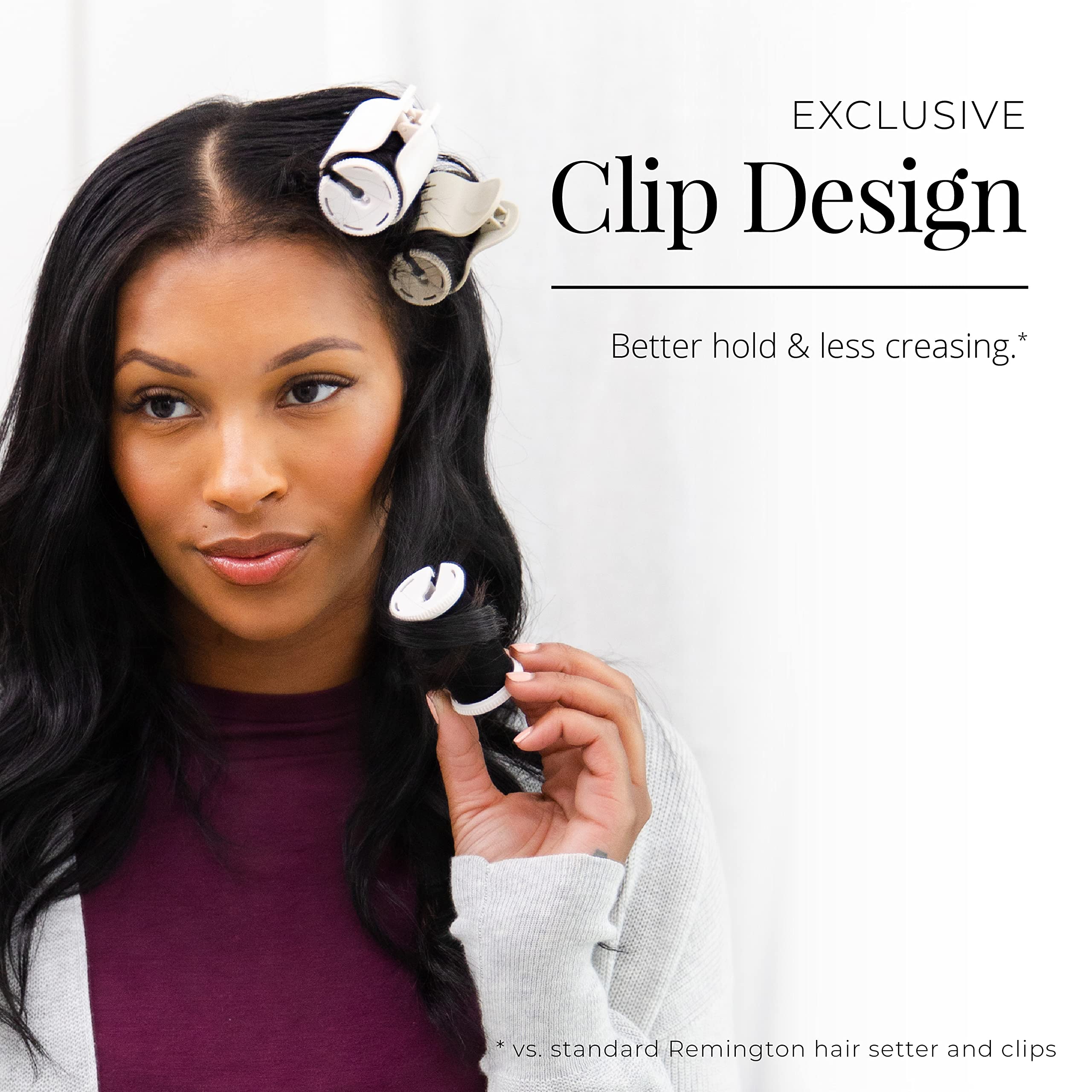 REMINGTON® SHINE THERAPY™ Argan Oil & Keratin Hair Setters