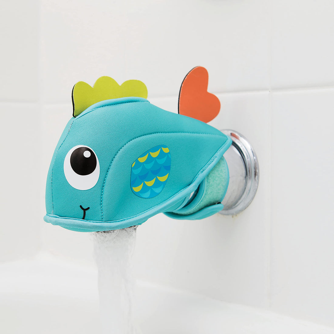 Infantino Cap The Tap Bath Spout Cover, Unisex Multicolor Bath Accessory, Whale