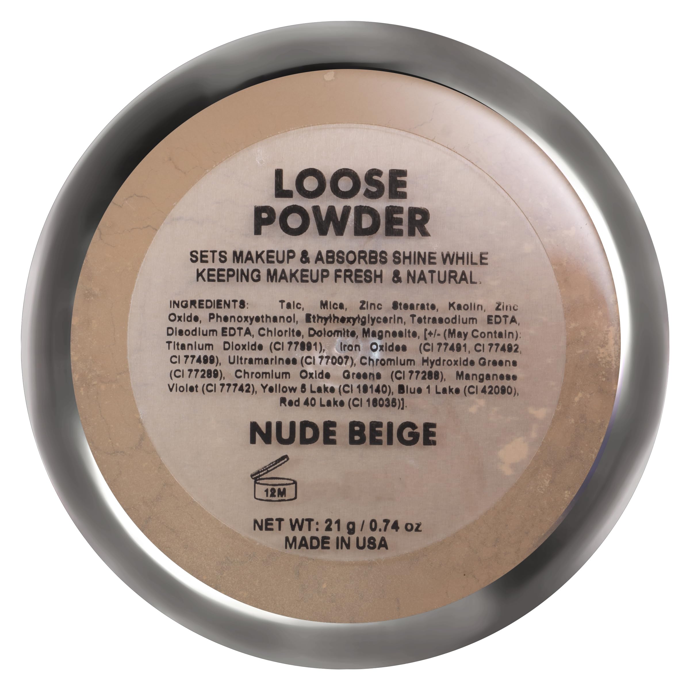 Jolie Micro-Fine Ultra Smooth Loose Setting Powder 21g - (Nude Beige)