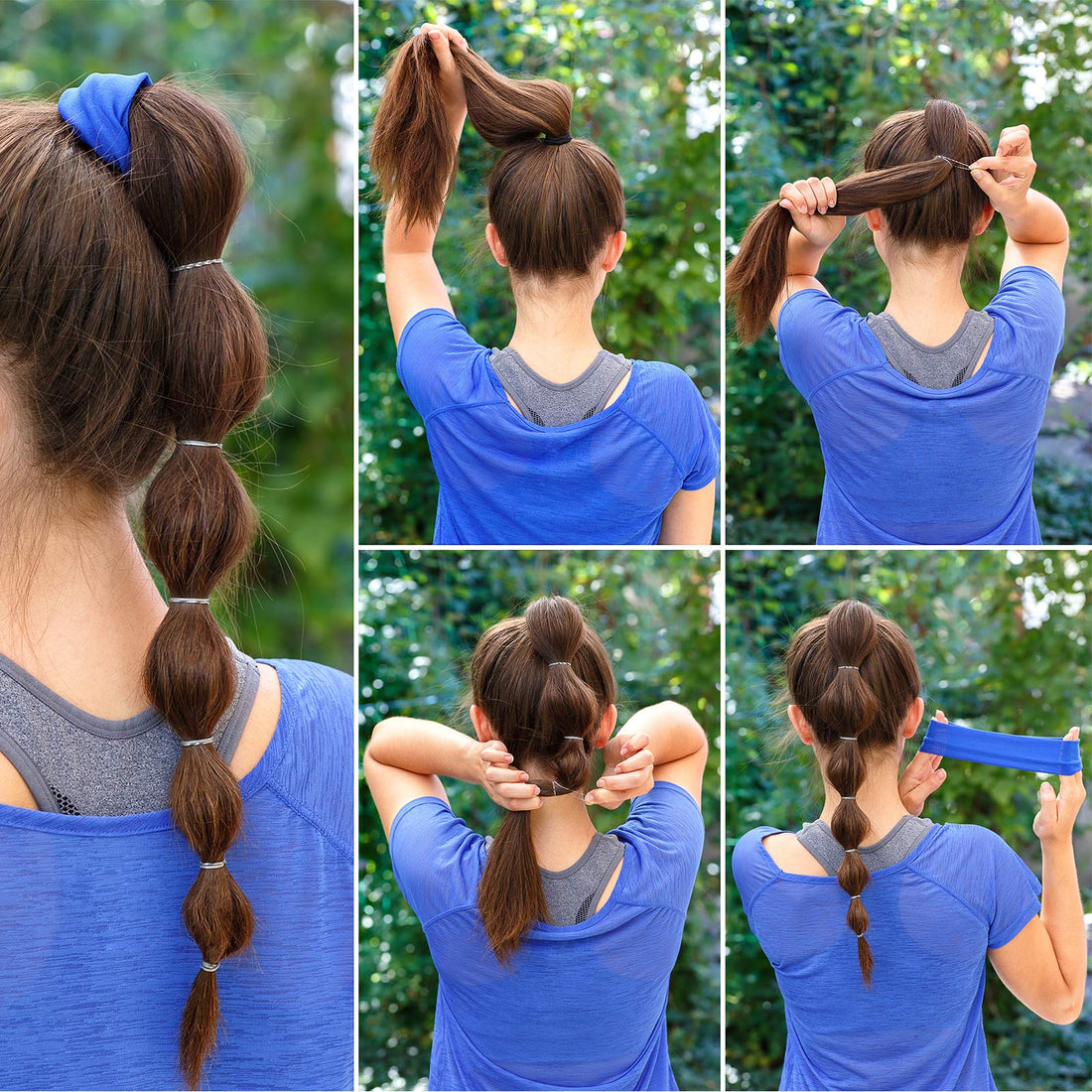 EAONE 2500 Pieces Clear Hair Elastics Hair Bands Clear Rubber Bands with Free Box for Braiding and Ponytail