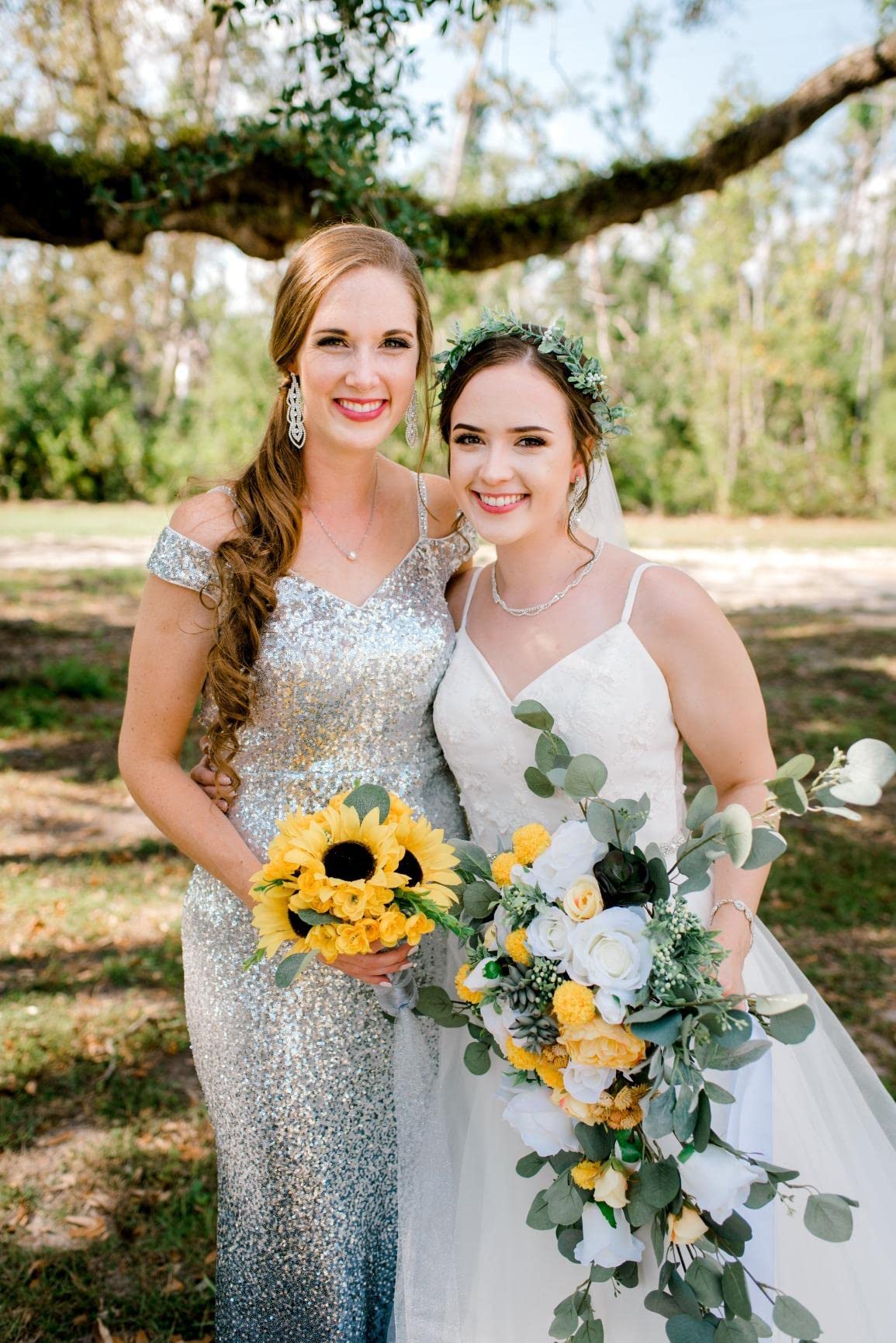 FIDDY898 Greenery Flora Crown Green Flower Crown Flora Head Piece