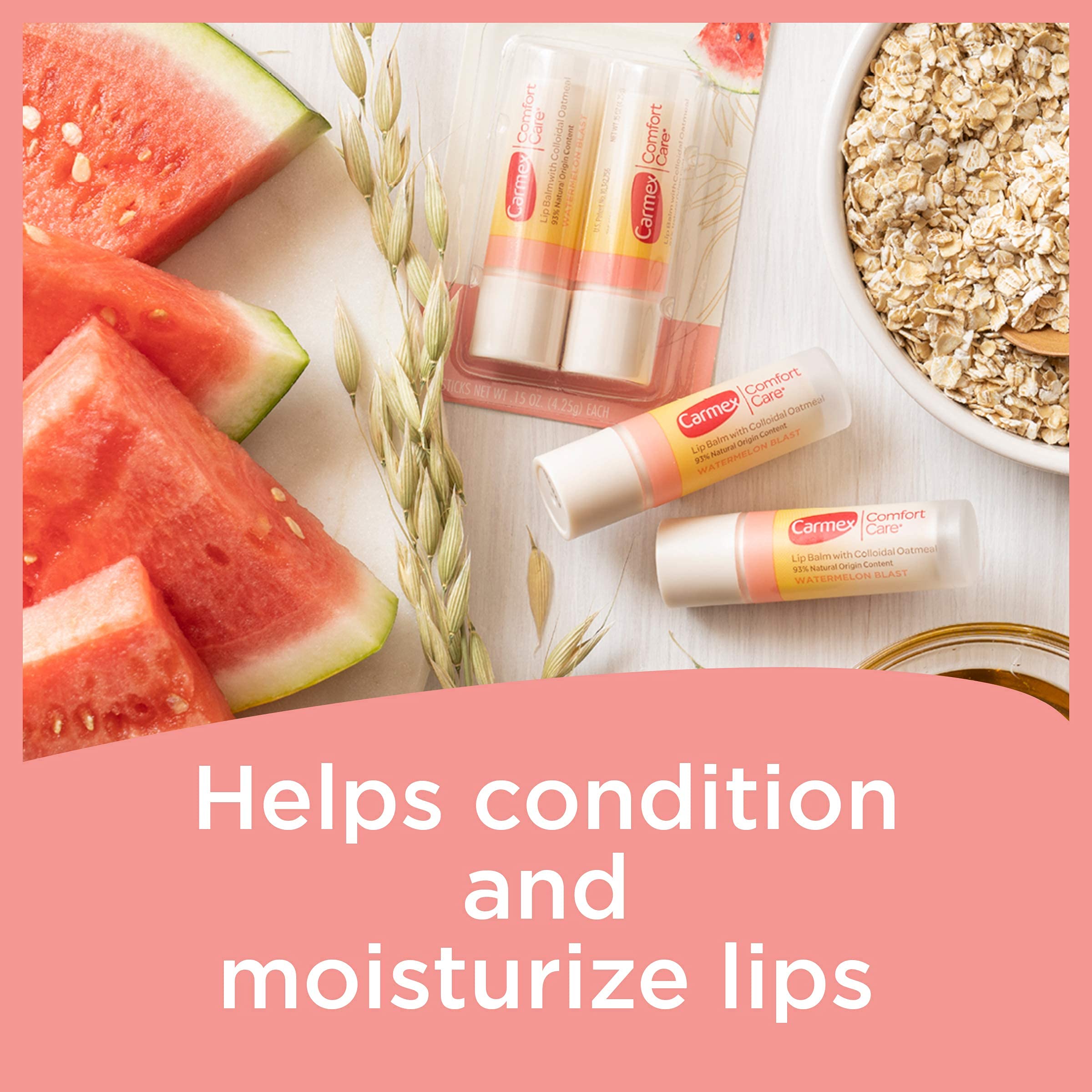 Carmex Comfort Care Lip Balm Watermelon , one pack