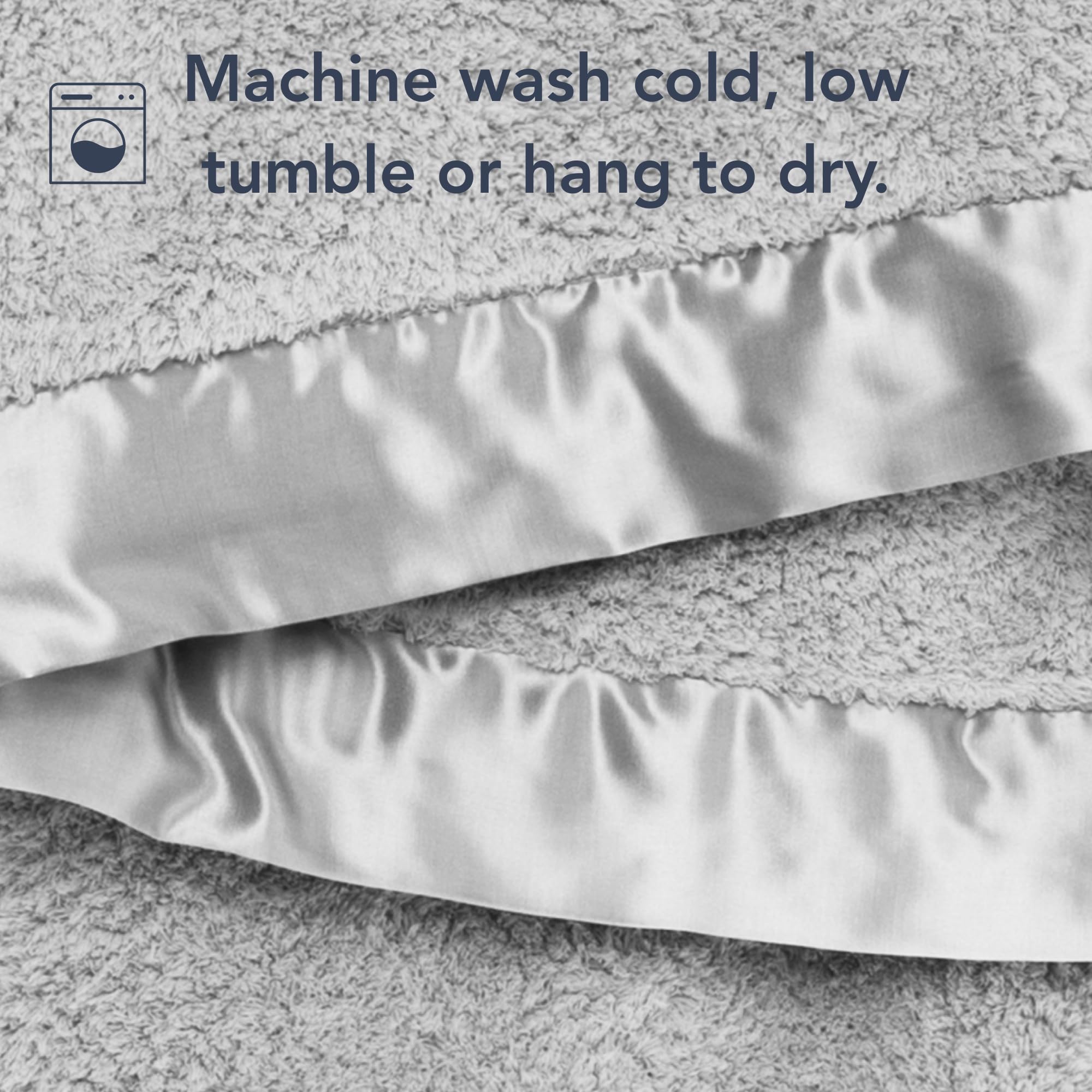 Little Giraffe Chenille Blanket Silver - 29x35