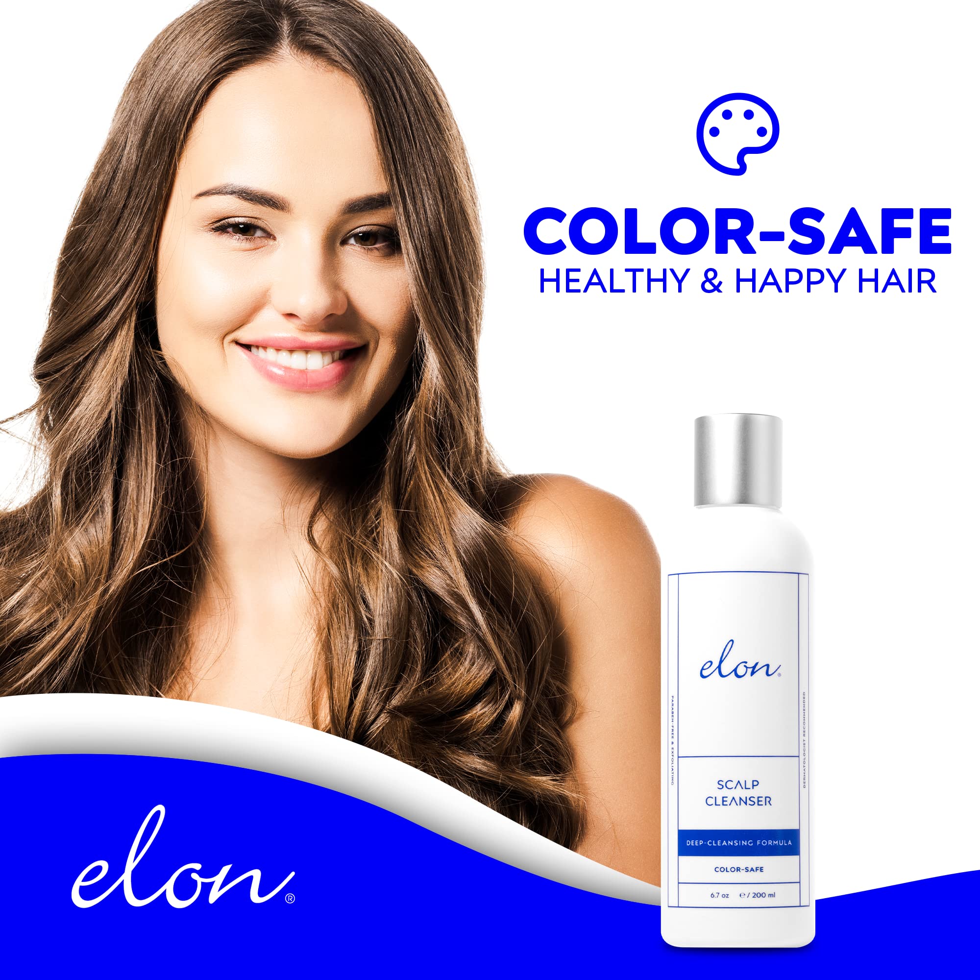 Elon Thinning Hair System Scalp Cleanser 6 Fl Oz.