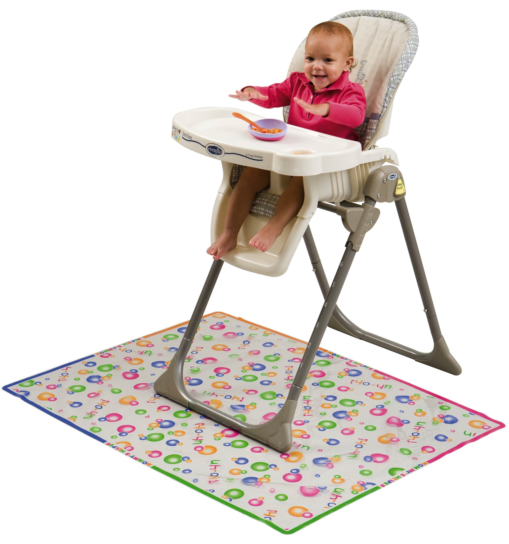 Mommys Helper No Mess Splat Mat, Printed