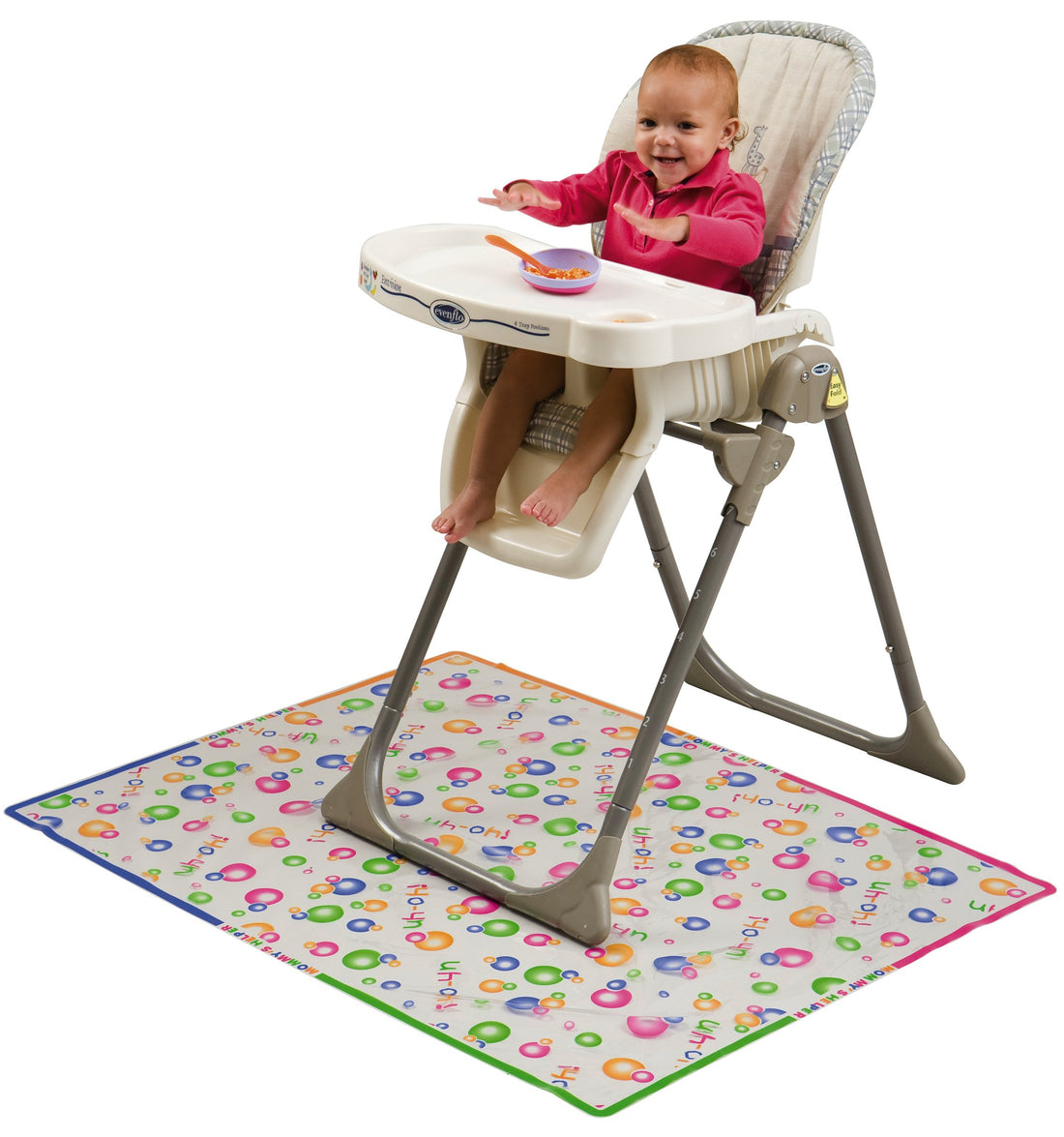 Mommys Helper No Mess Splat Mat, Printed