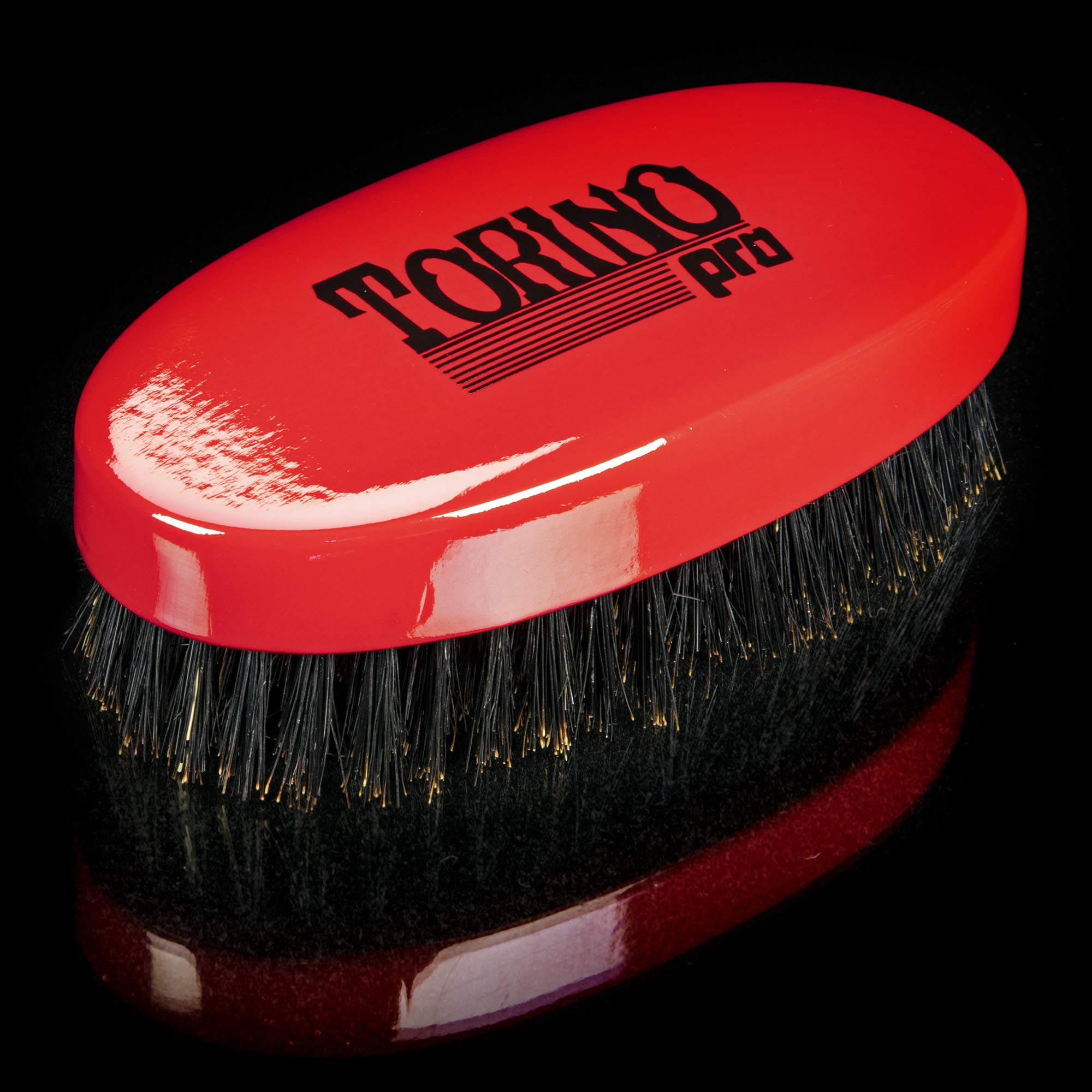 Torino Pro Wave Brush #1000 - By Brush King - Medium Hard Oval.