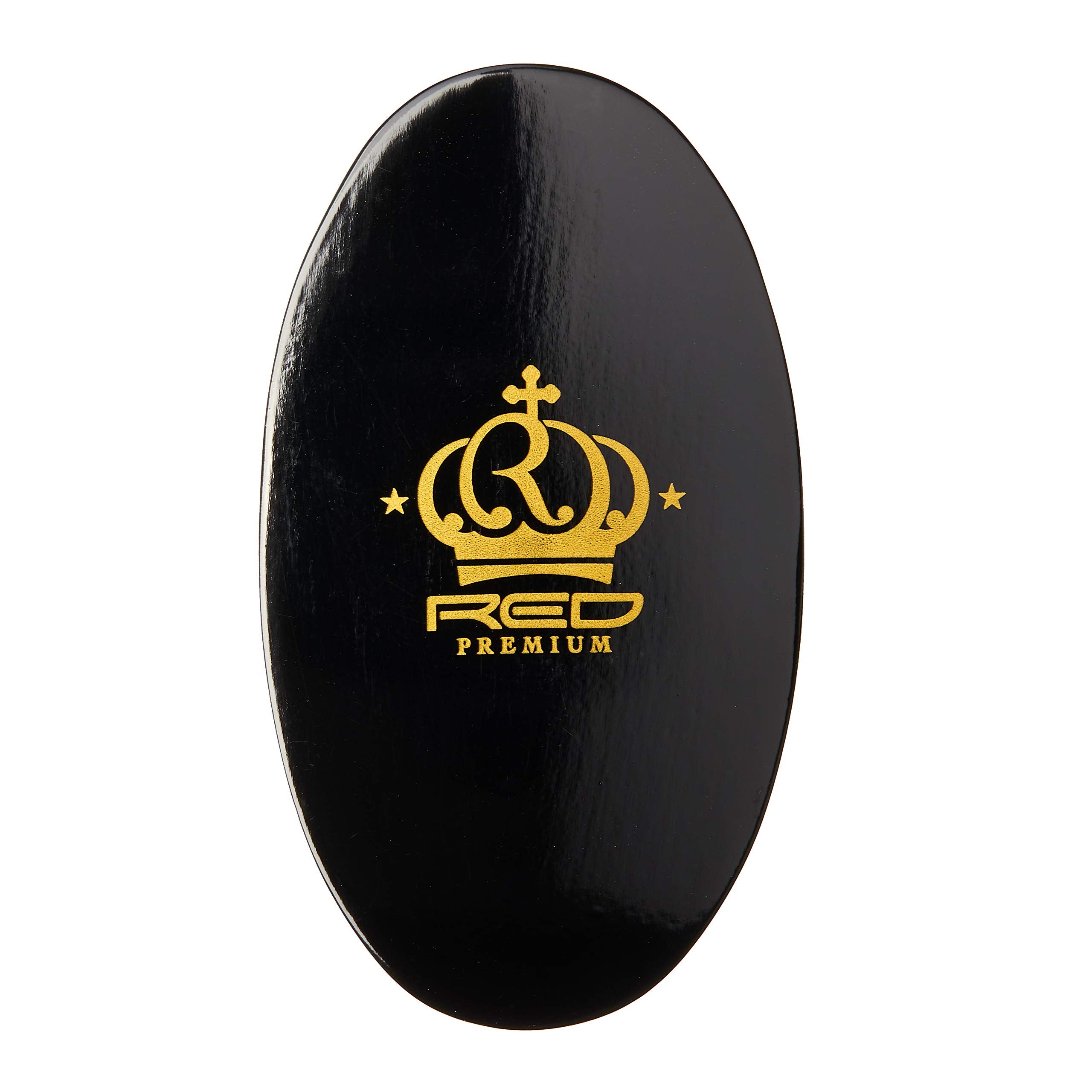 RED by KISS 360 Power Wave X Bow Wow Curved Palm Boar Brush 100% Natural Medium Soft Bristles