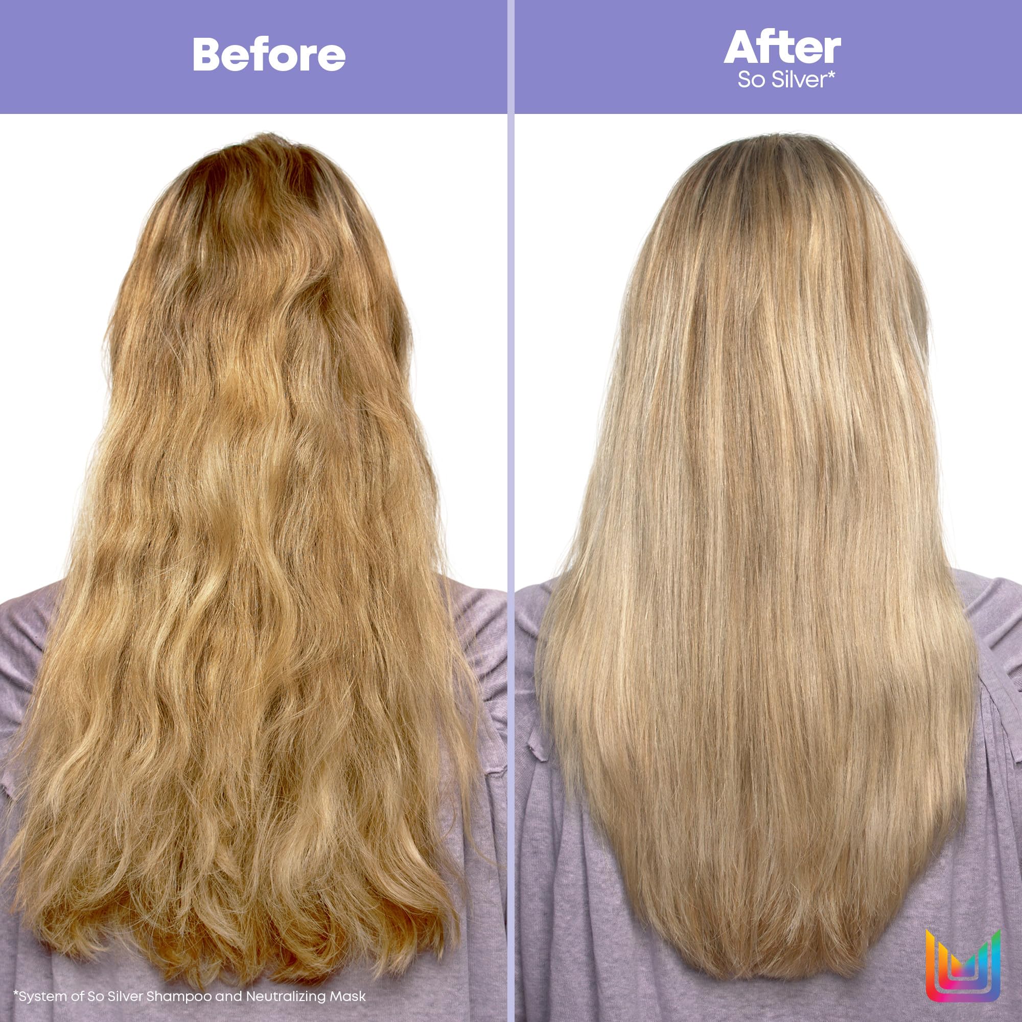 MATRIX Total Results So Silver Deep Conditioning Triple Power Toning Hair Mask, 6.8 Fl Oz