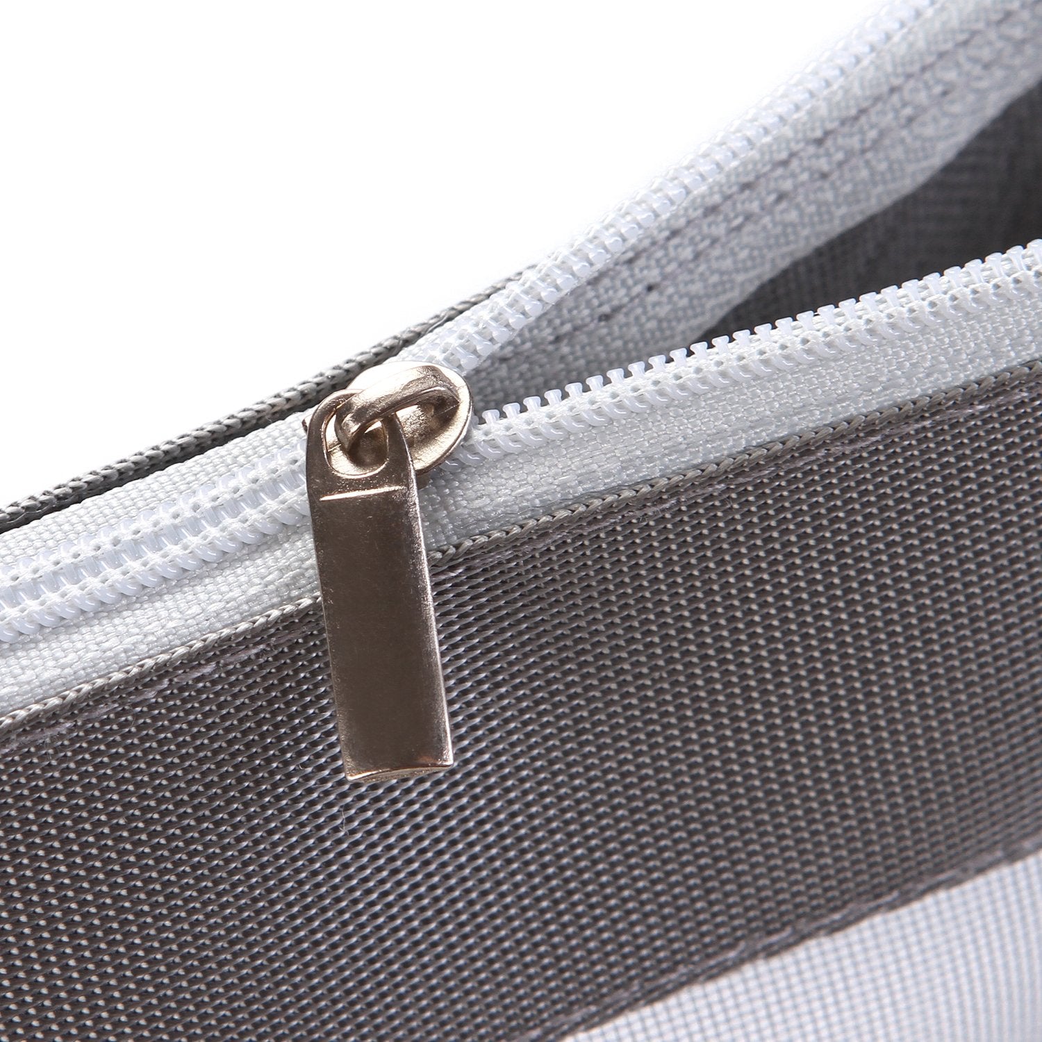 Sea Team 6pcs Multicolored Portable Travel Toiletry Pouch Nylon Mesh Cosmetic Makeup Organizer Bag with Zipper (ST-CB0616)