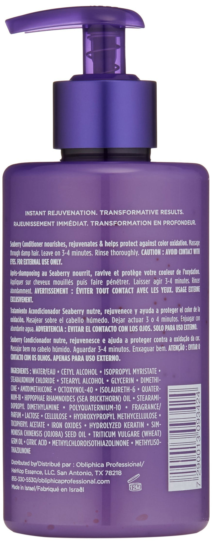 Obliphica Professional Seaberry Medium to Coarse Conditioner