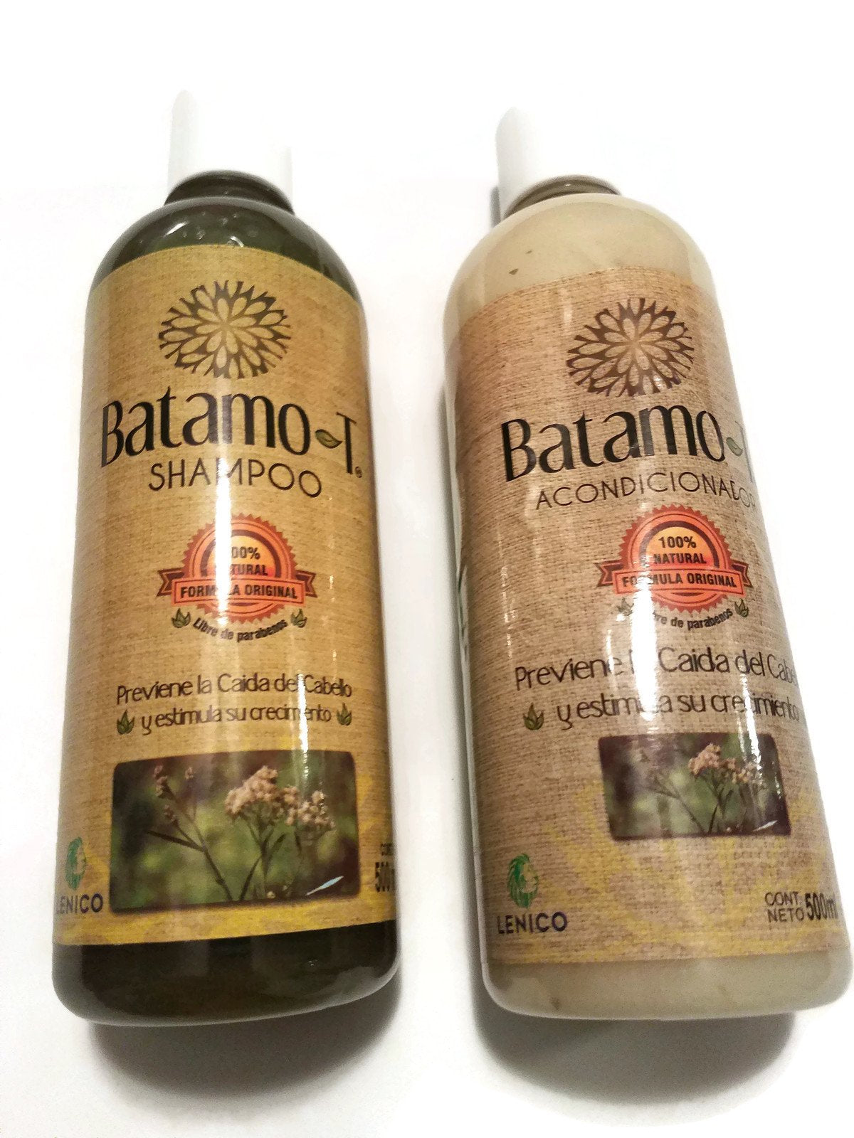 Prevent and Control Hair Loss Set of Batamo-T Shampoo and Conditioner 500ml each.