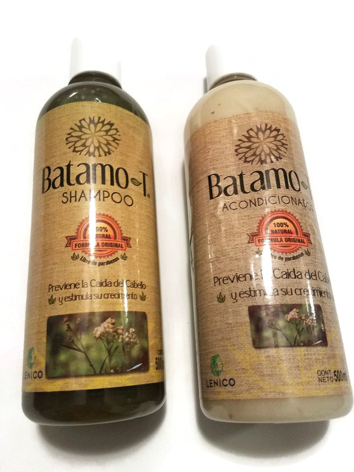 Prevent and Control Hair Loss Set of Batamo-T Shampoo and Conditioner 500ml each.