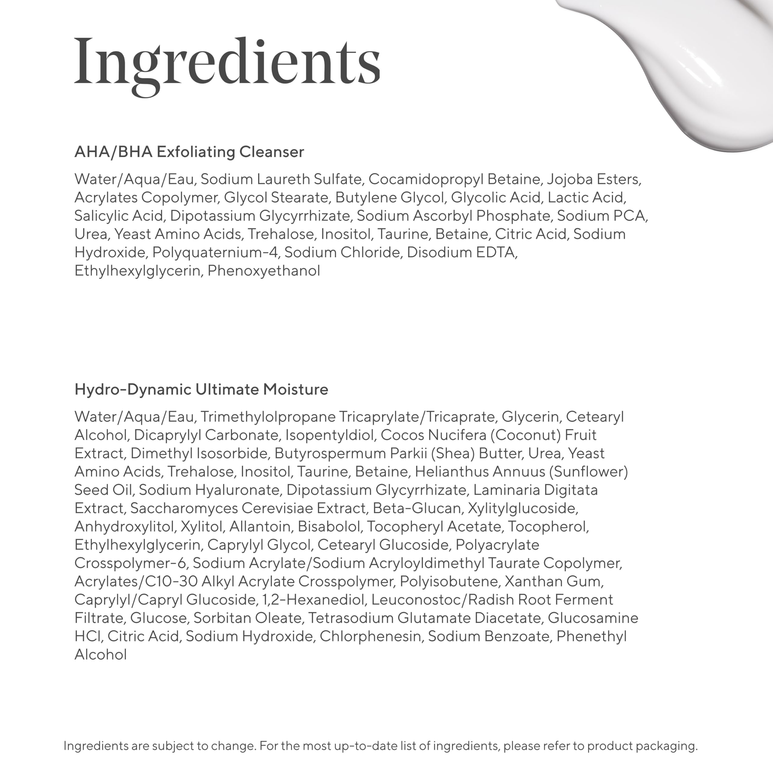 Murad Smooth + Hydrate - 2-Piece Full-Sized Set ($122 Value) - Exfoliatng Acids to Polish Dull Skin and Deliver Critical Hydration - AHA/BHA Cleanser 5.0Fl Oz, Hydro-Dynamic Moisture 1.7Fl Oz