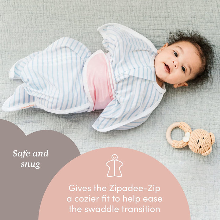 SleepingBaby Snuggle Strap - a Zipadee-Zip Accessory for Wearable Blanket - Pink