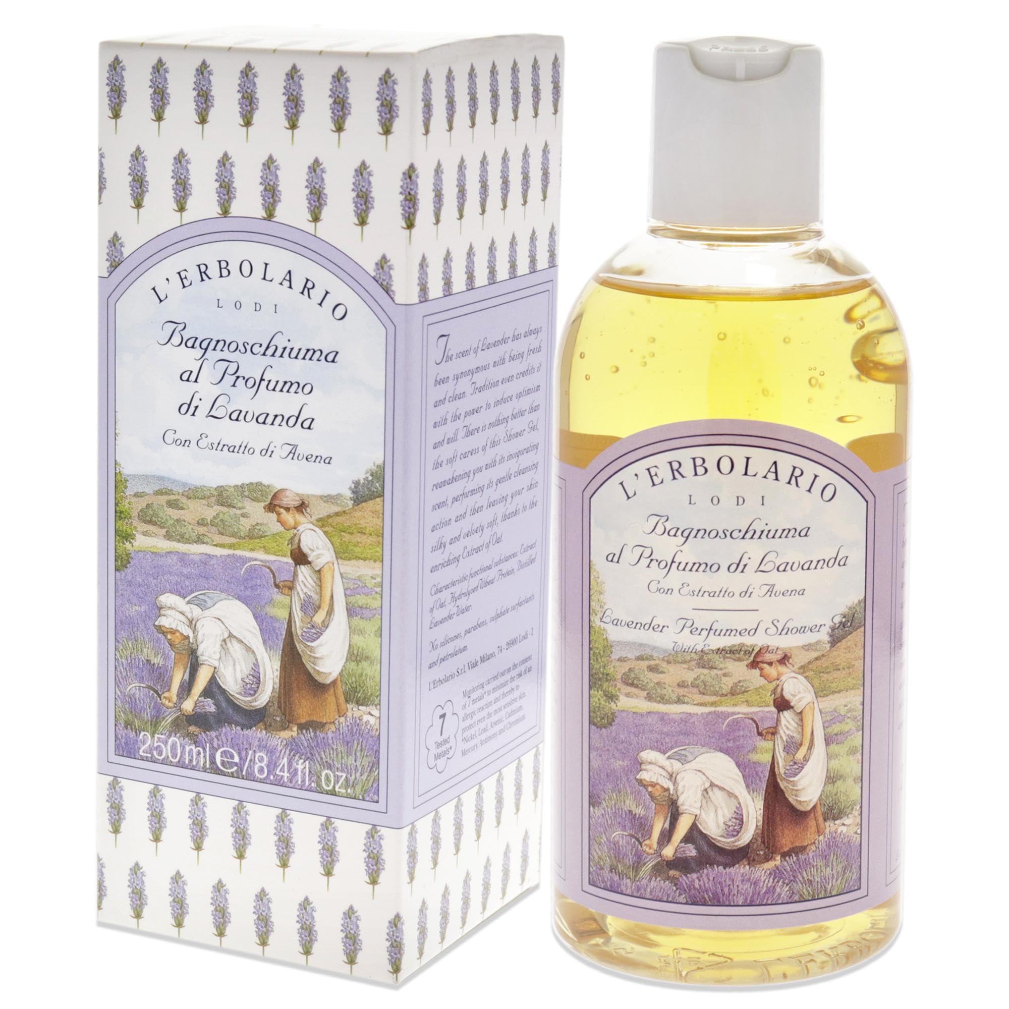 Lavanda (Lavender) Bath Foam by L'Erbolario Lodi