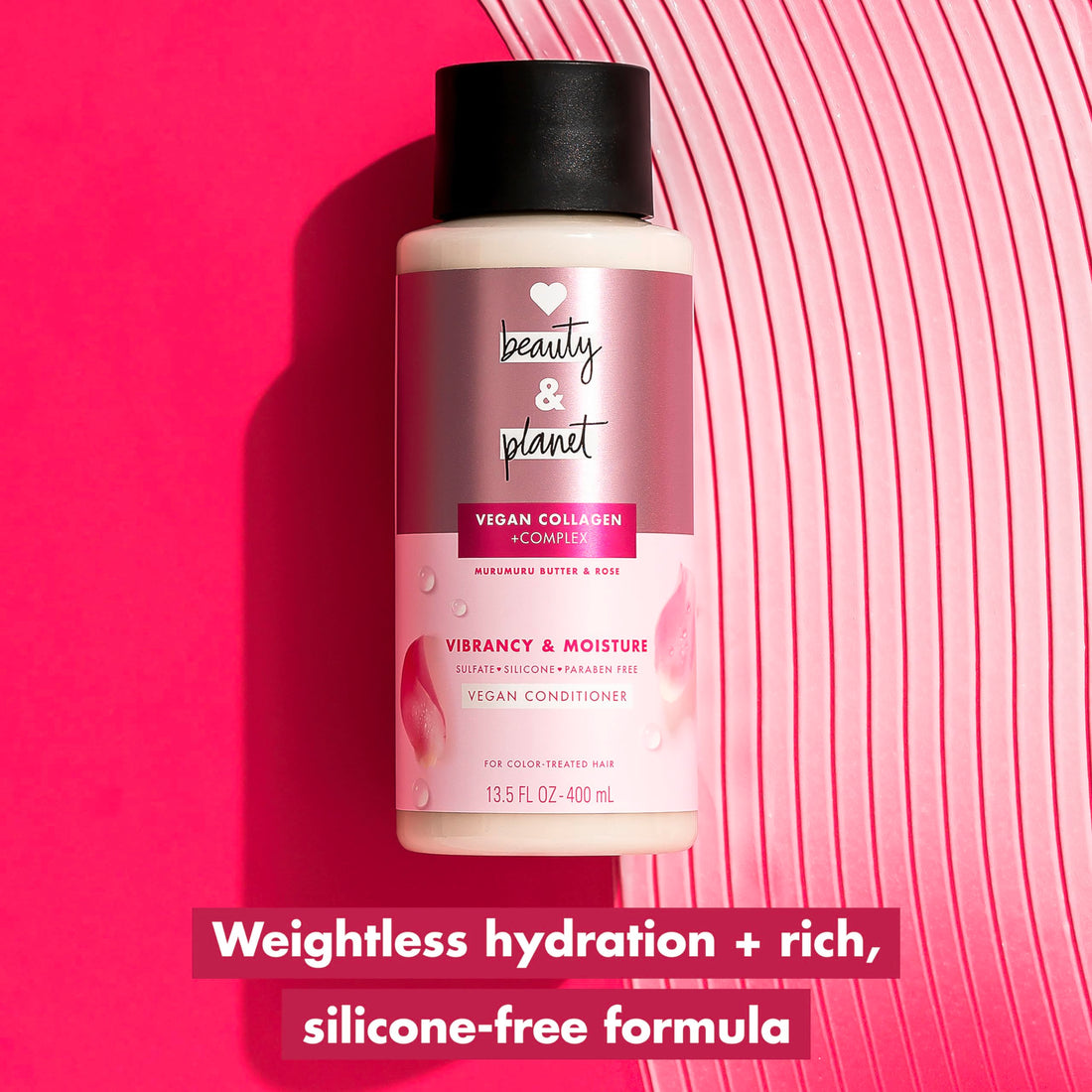 Love Beauty and Planet Murumuru Butter & Rose Conditioner, Blooming Color, 13.5 Ounce