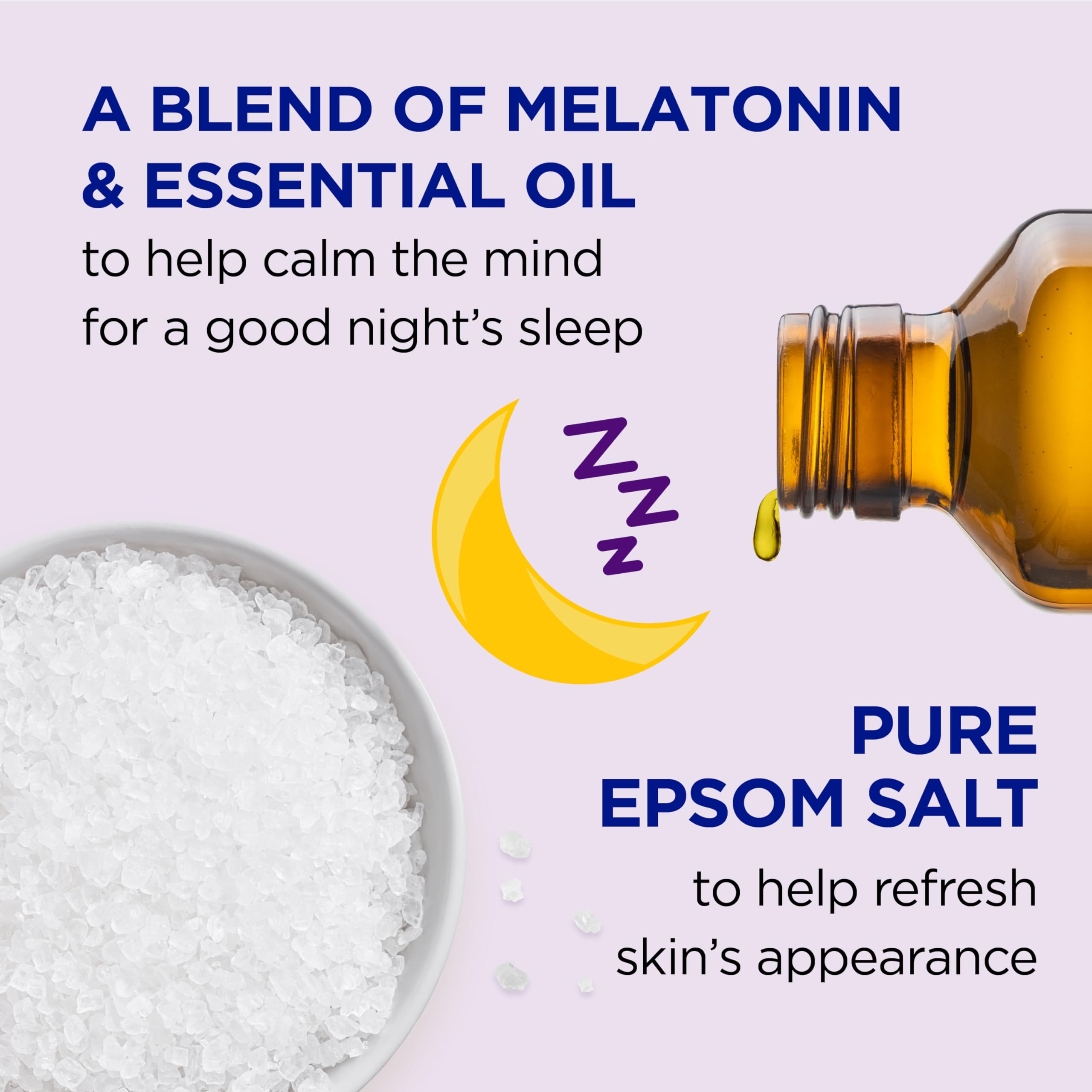 Dr Teal's Kids Gentle Epsom Salt, Sleep Soak with Melatonin & Essential Oil Blend, 2 lbs (Pack of 3)