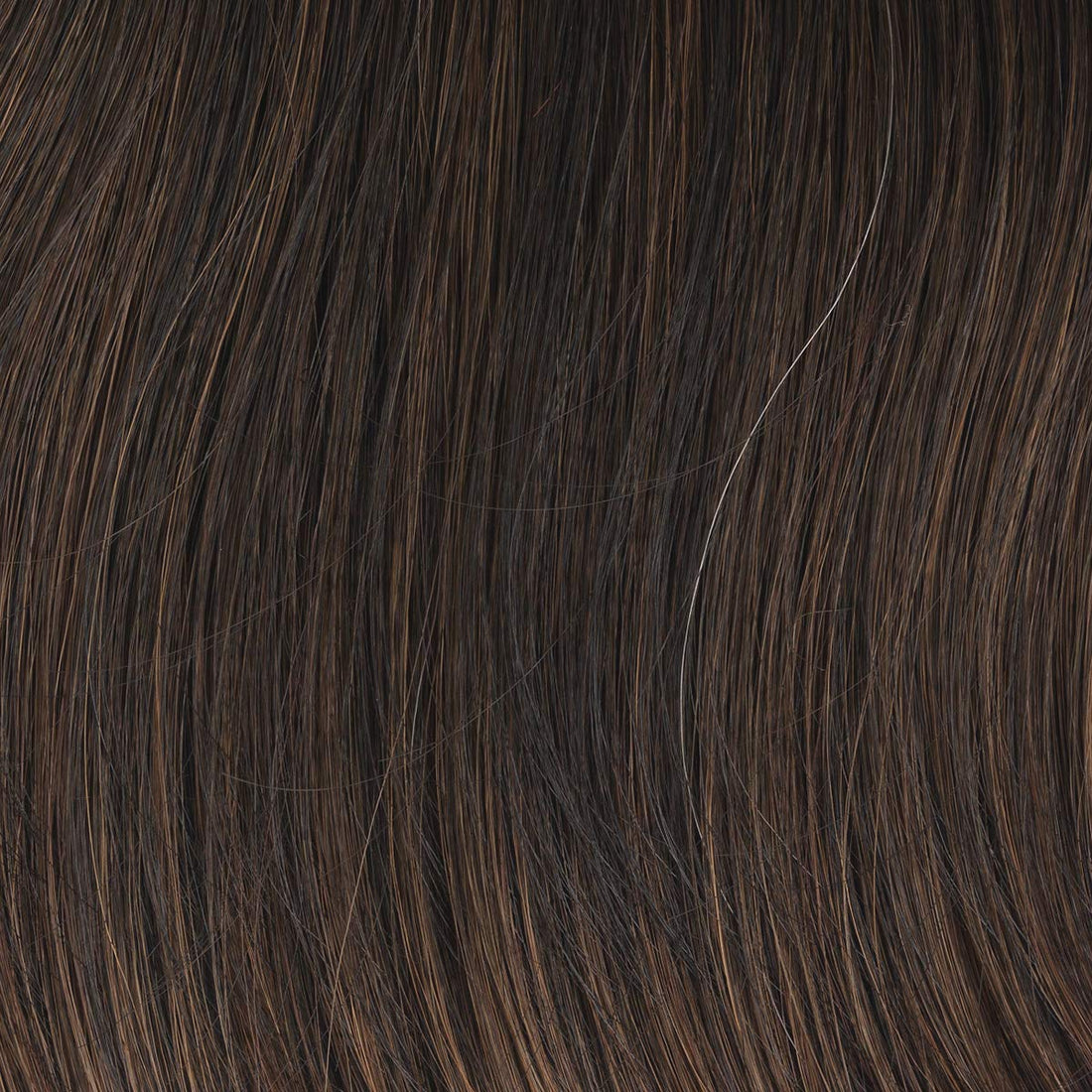 Top Pefect Hair Topper Color GL 4-8 DARK CHOCOLATE - Gabor Wigs 10 Long Clip In Flexlite Synthetic Conceals Thinning Crown Head Hairpiece