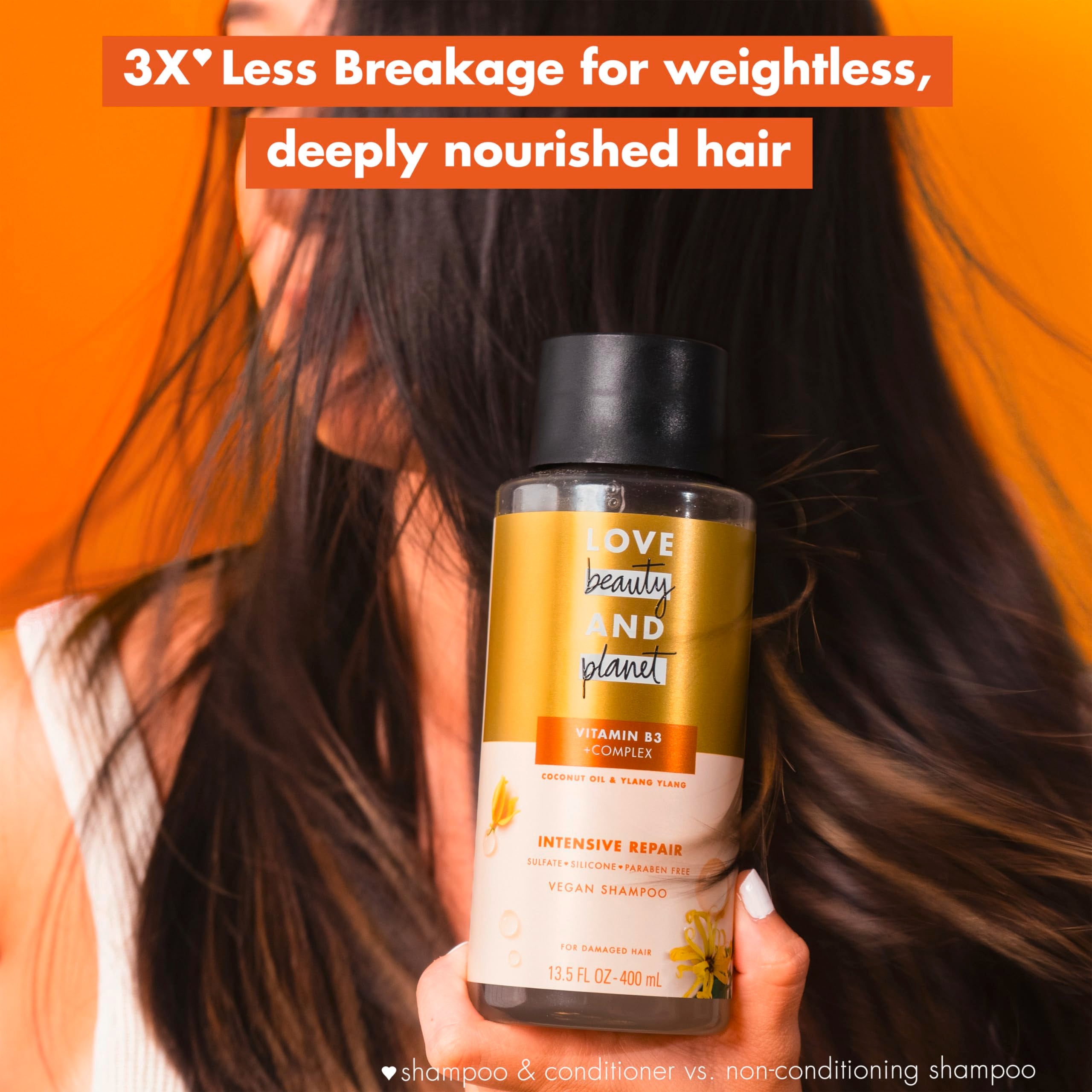 Love Beauty And Planet Love Beauty and Planet Coconut Oil and Ylang Ylang Conditioner for Unisex, 13.5 Ounce