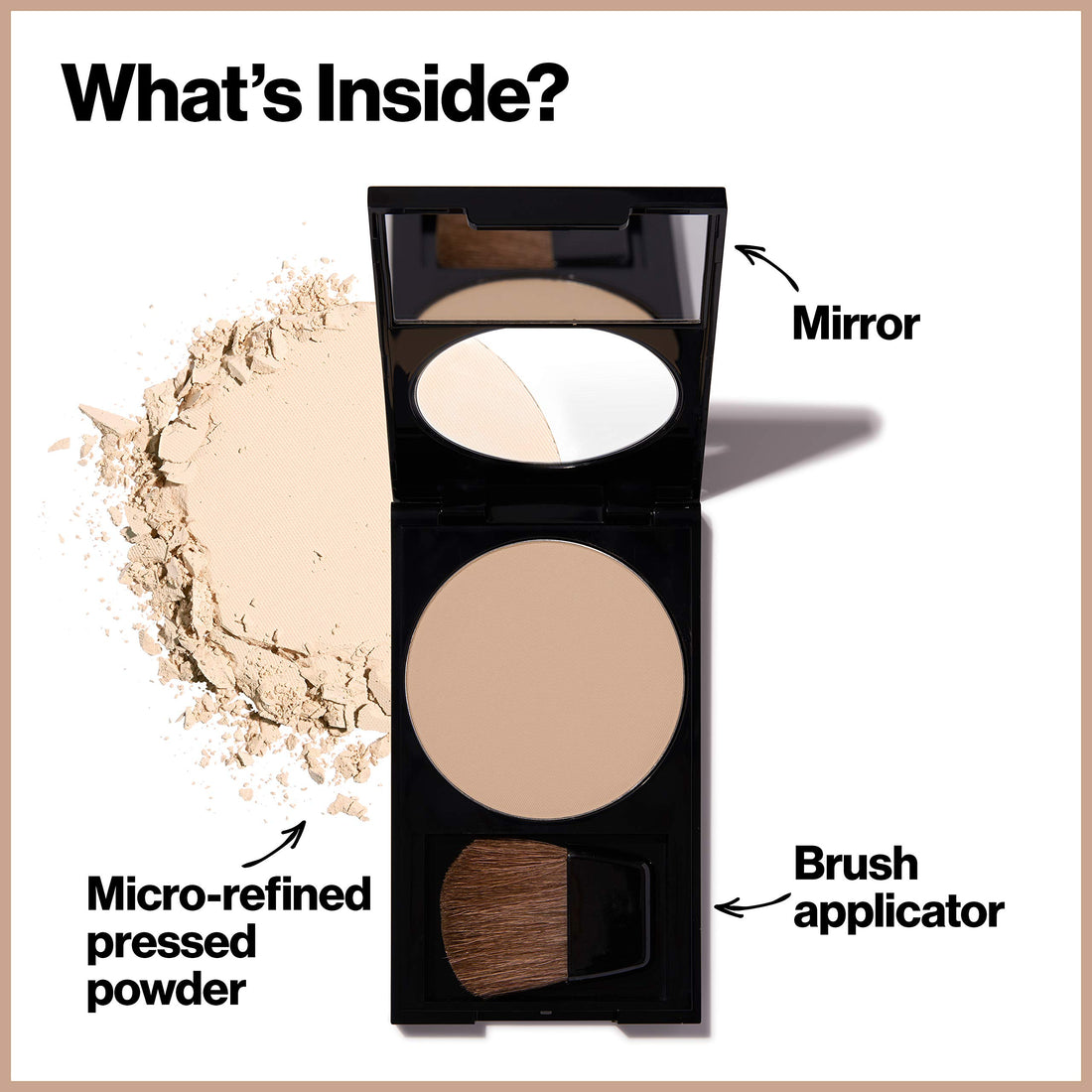 Revlon PhotoReady Blurring Face Powder Makeup, Longwear Medium-Full Coverage with Flawless Finish, Shine & Oil-Free, 001 Translucent, 0.25 oz