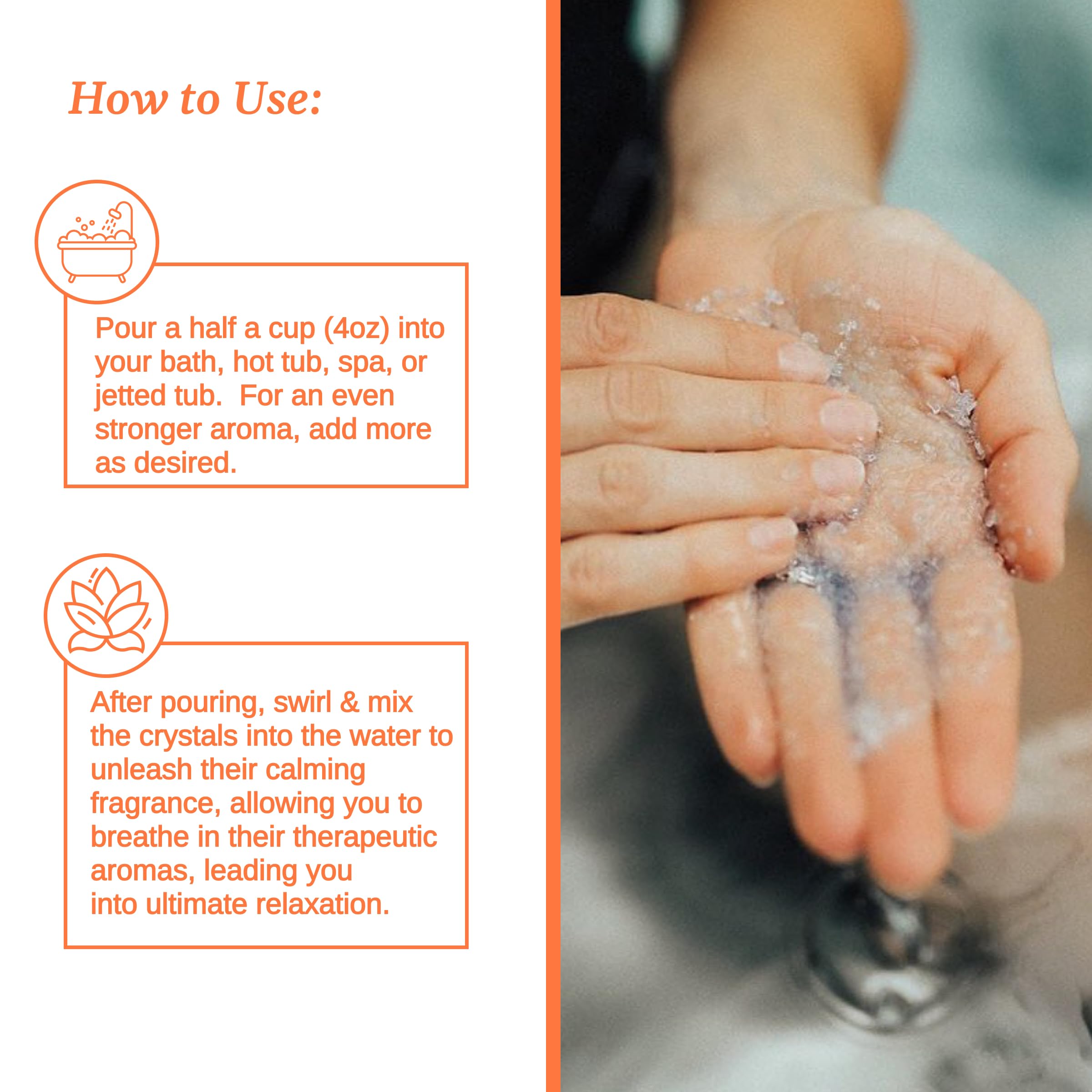 Relax Spa & Bath, Epsom & Dead Sea Salts, Aromatherapy Bath Salts for Hot Tub, Bath, or Spa, Infused with Magnesium, 32 oz Each, 7 Pack RX Therapy