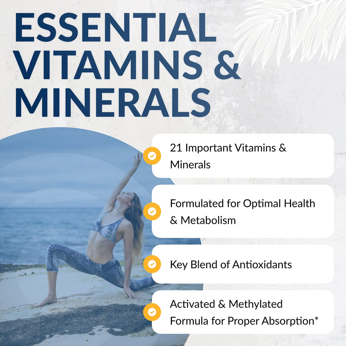 Equilife - Daily Activated Multi-Vitamin, 21 Essential Vitamins & Minerals, Antioxidant-Rich Formula, Supports Immunity, May Help Boost Energy & Improve Mood, Supports Overall Health (30 Servings)