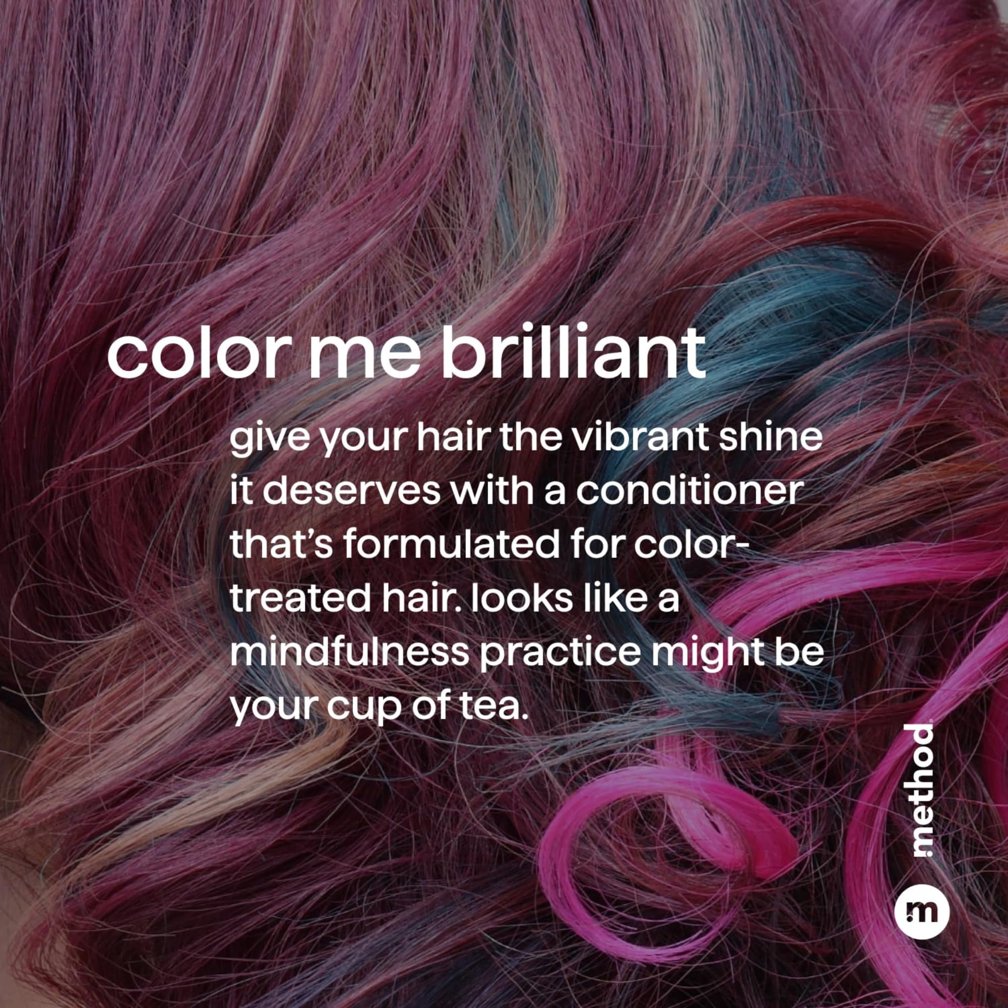 Method Color Protect Conditioner, Mindful Matcha, Matcha + Yuzu + Jasmine notes, 13.5oz