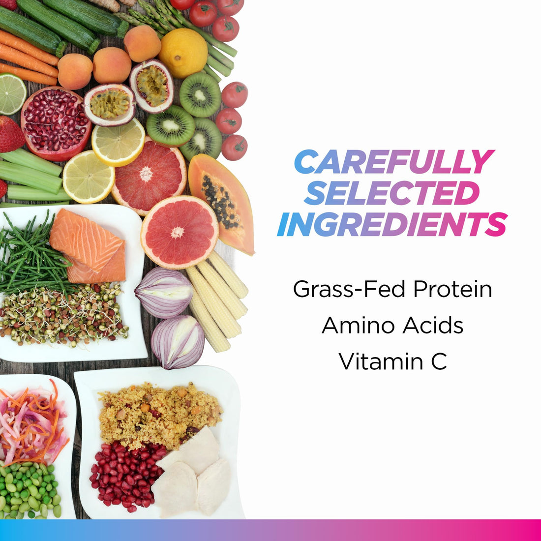 Livingood Daily Collagen Powder for Women & Men (Vanilla) - Grass-Fed Hydrolyzed Collagen Peptide - Complete Protein & Amino Acids for Healthy Hair, Skin & Nails - Keto, Gluten Free - 30 Servings