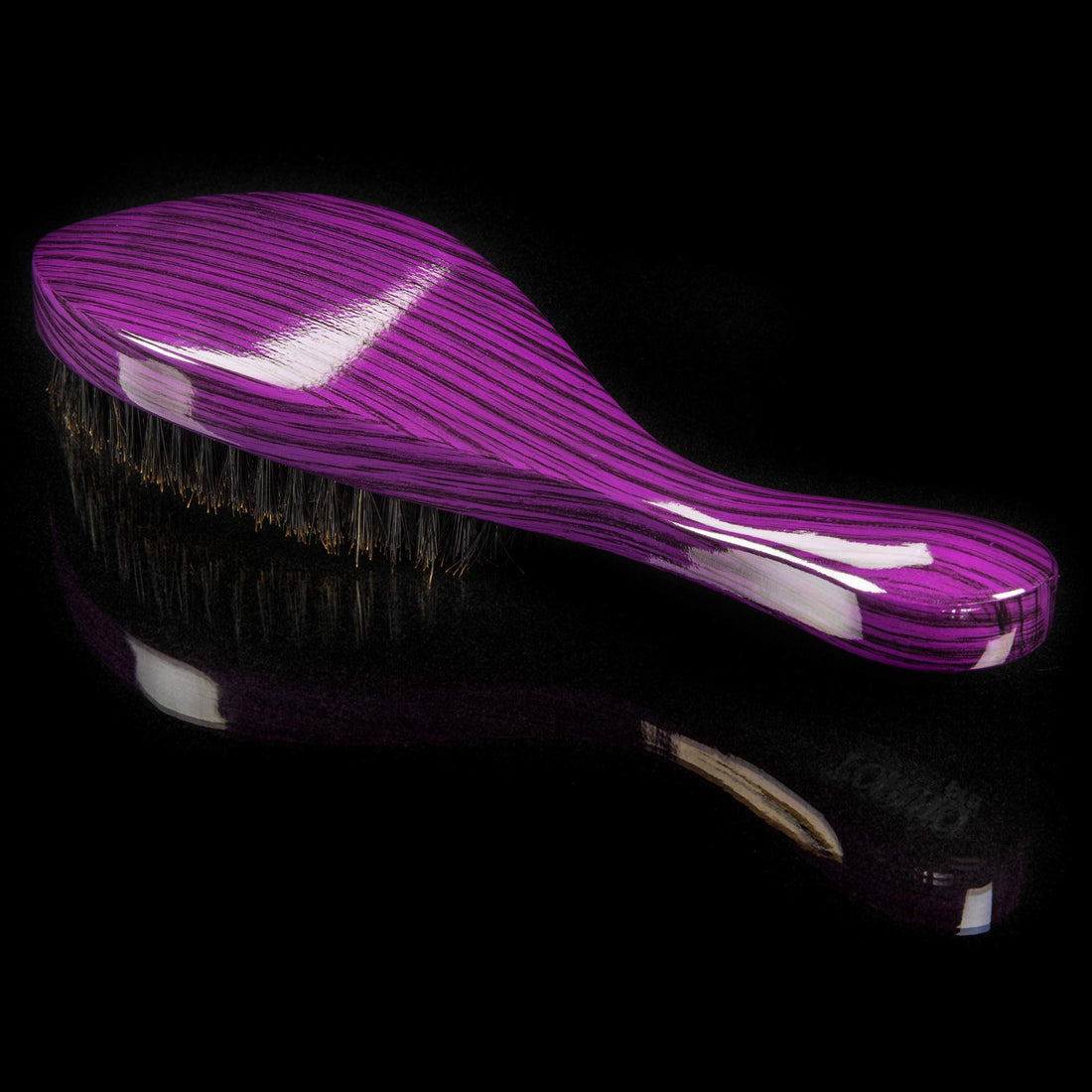 Torino Pro Wave Brush #600 By Brush King - Medium Hard Curve 360 Waves Brush - Made with Reinforced Boar & Nylon Bristles - A True Texture Medium Hard (360 Waves Brushes)