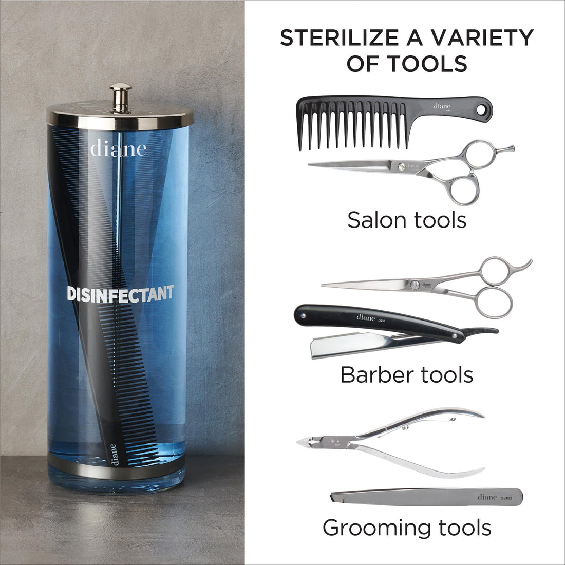 Diane 32 oz. Glass Sterilizing Jar