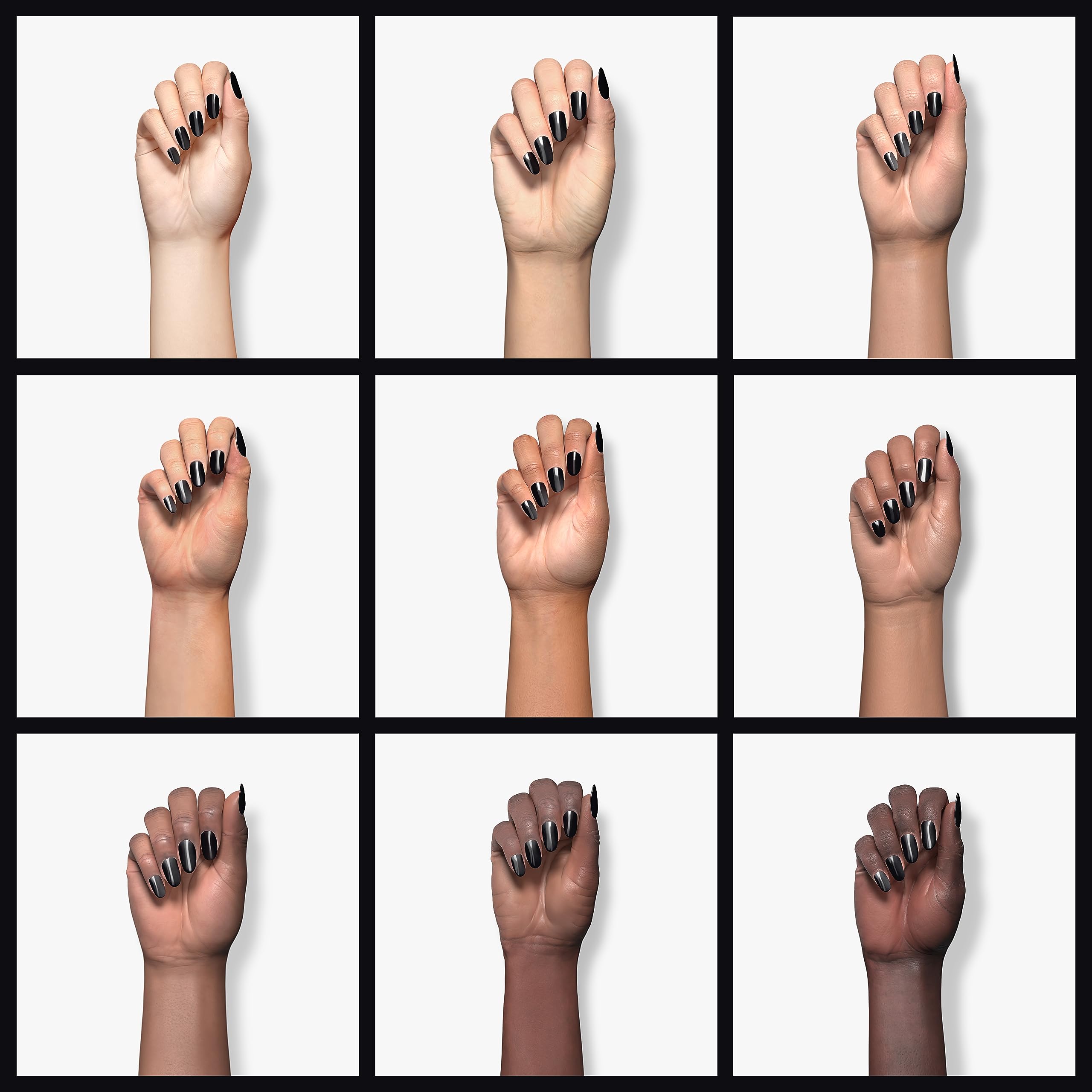 AIMEILI Shellac Soak Off UV LED Gel Nail Polish - Blackpool (007) 10ml