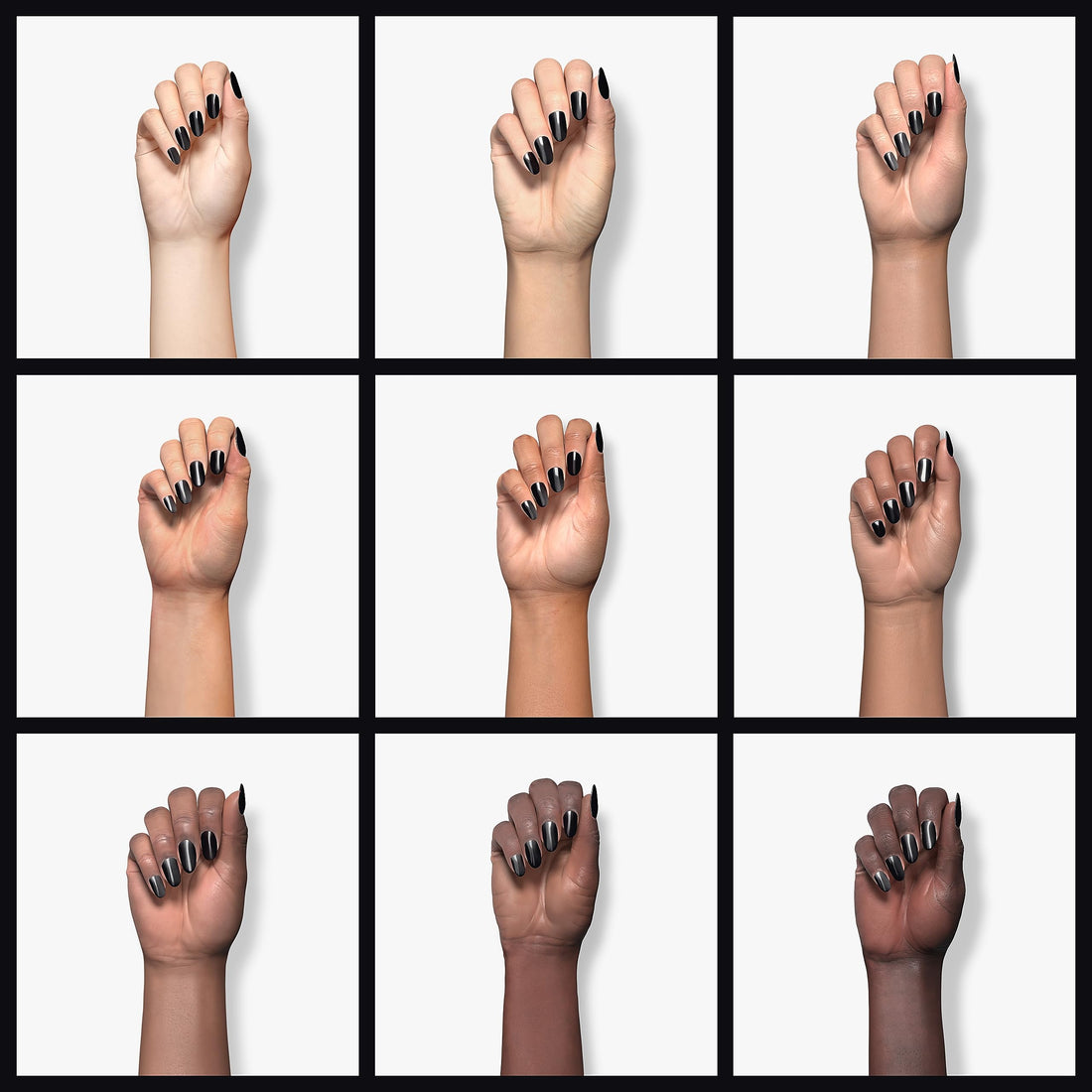 AIMEILI Shellac Soak Off UV LED Gel Nail Polish - Blackpool (007) 10ml