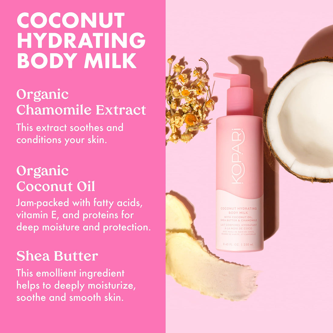 Kopari Coconut Body Milk 8.45 oz/ 250 mL